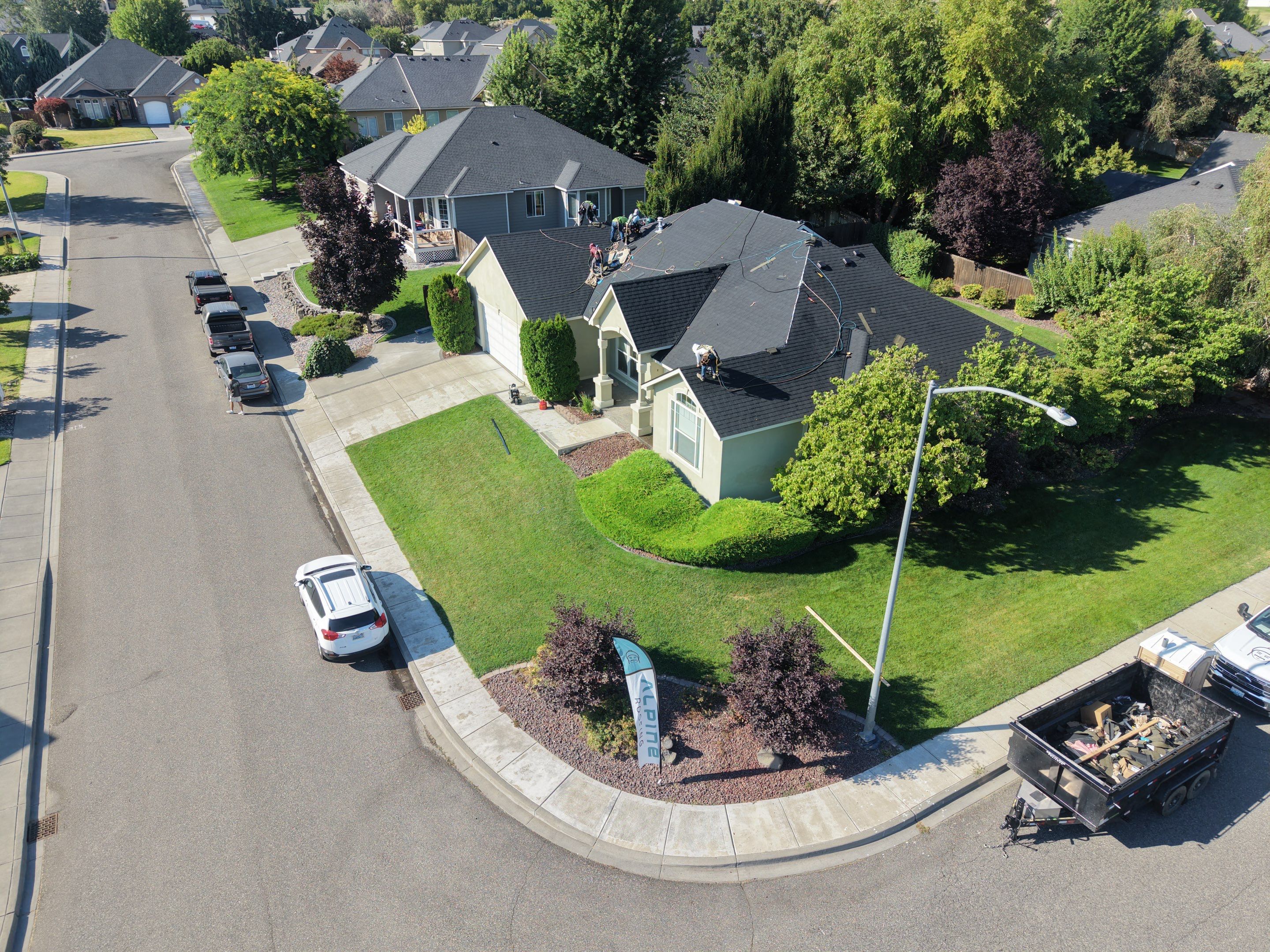 Comprehensive Residential Roofing Replacement with Architectural Asphalt Shingles Cromwell Ave Richland, WA 99352 by Alpine Roofing