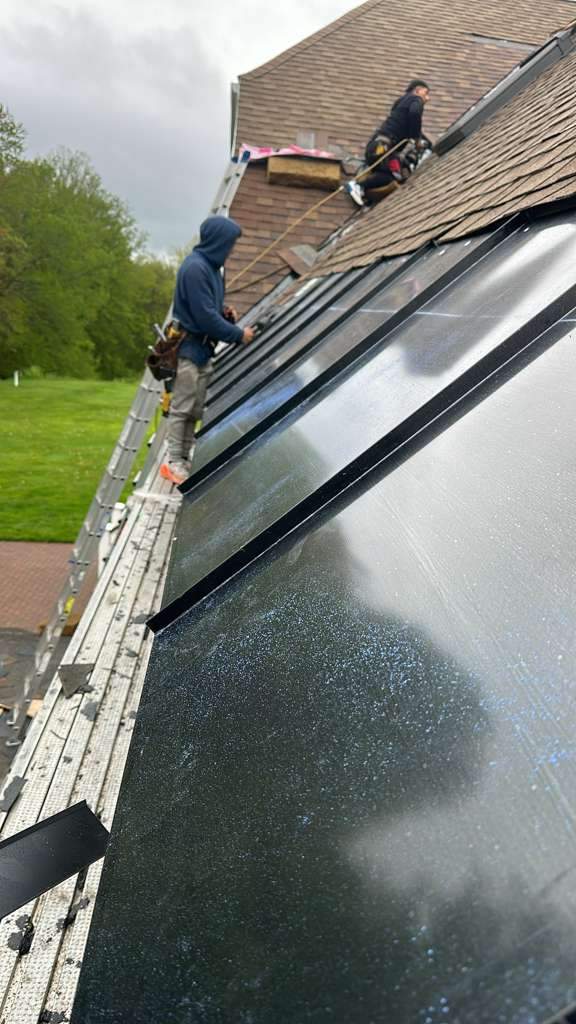 Ice Dam Remediation + EPDM Waterproofing + PVC Trim Restoration by Mighty Dog Roofing of Greater Middlesex County