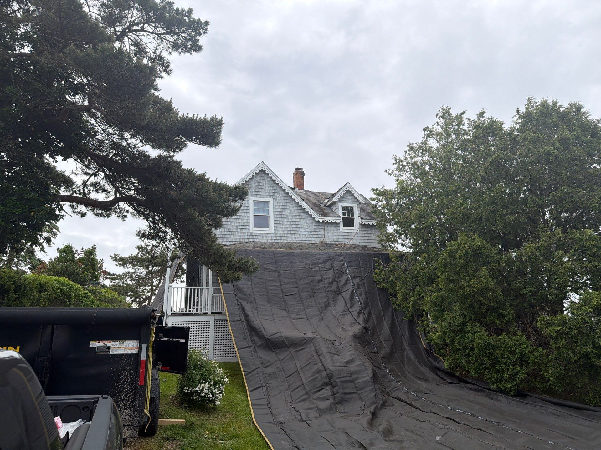 Coastal Residential Roofing Installation Featuring Owens Corning Duration Shingles by Tall pine roofing