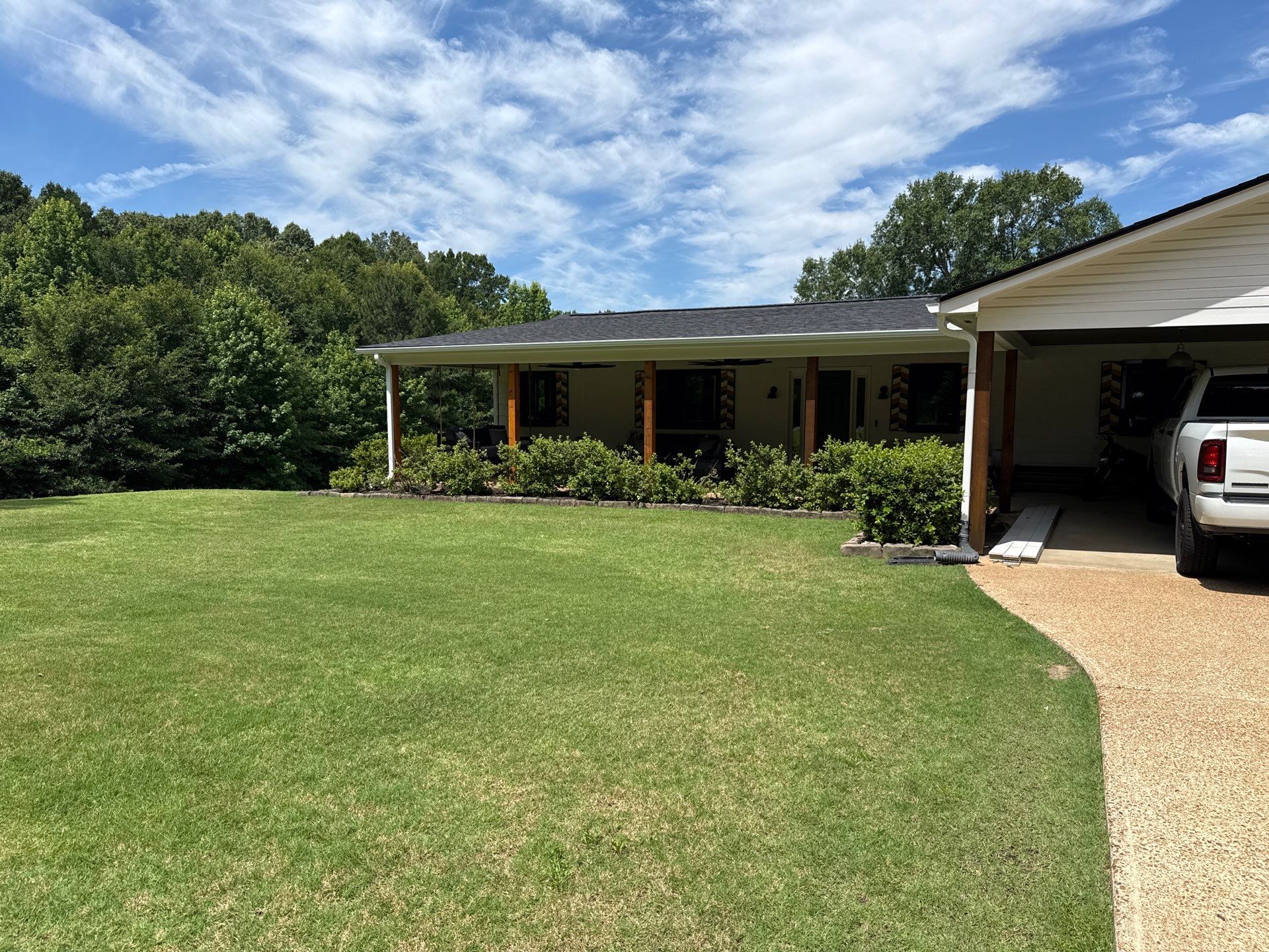 Structural Roof Restoration and Porch Repair in Hernando MS by Revival Roofing Services