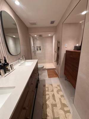 Two bathrooms renovation