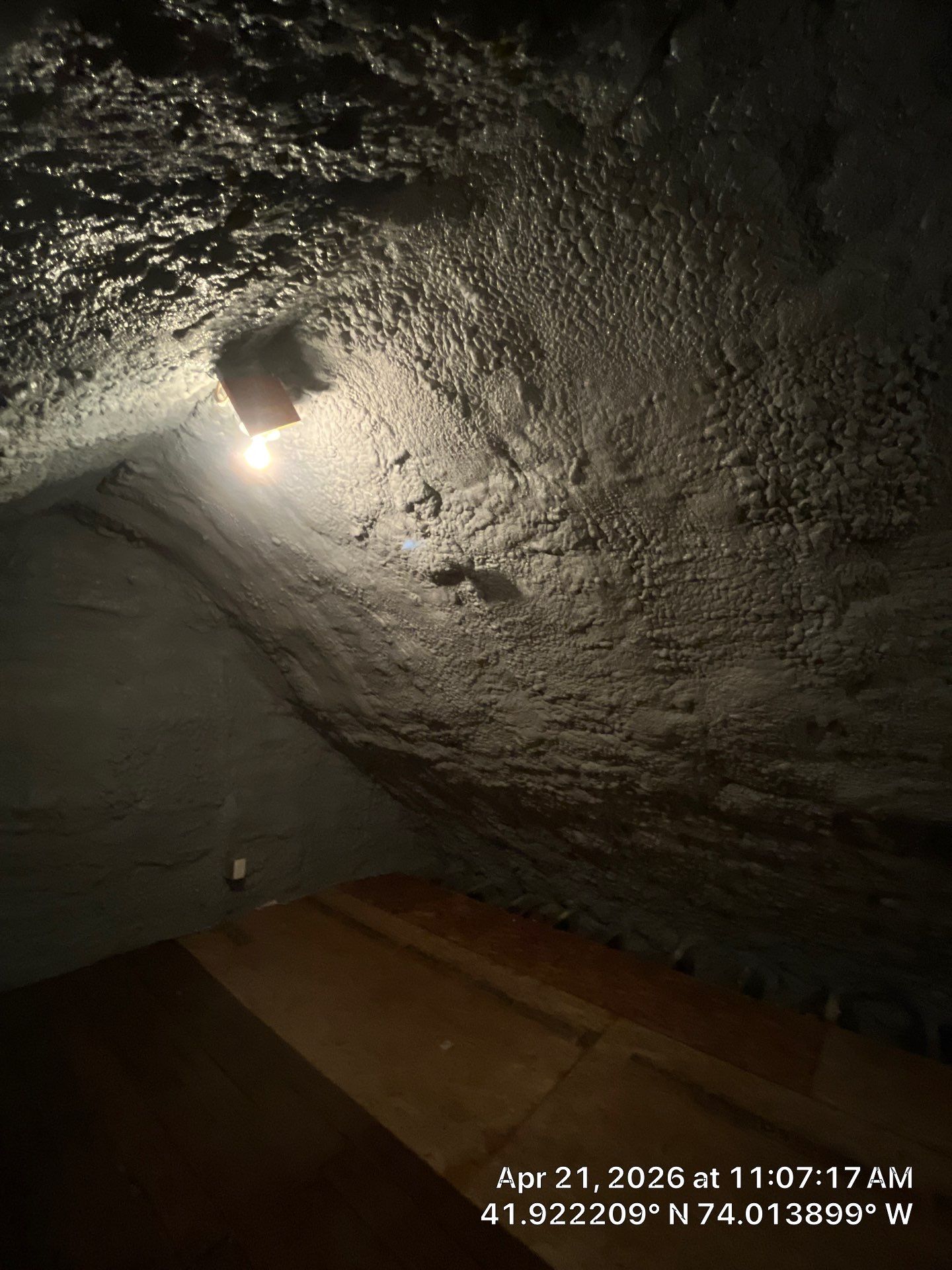 Attic Insulation using open cell spray foam by NYS Foam & Energy