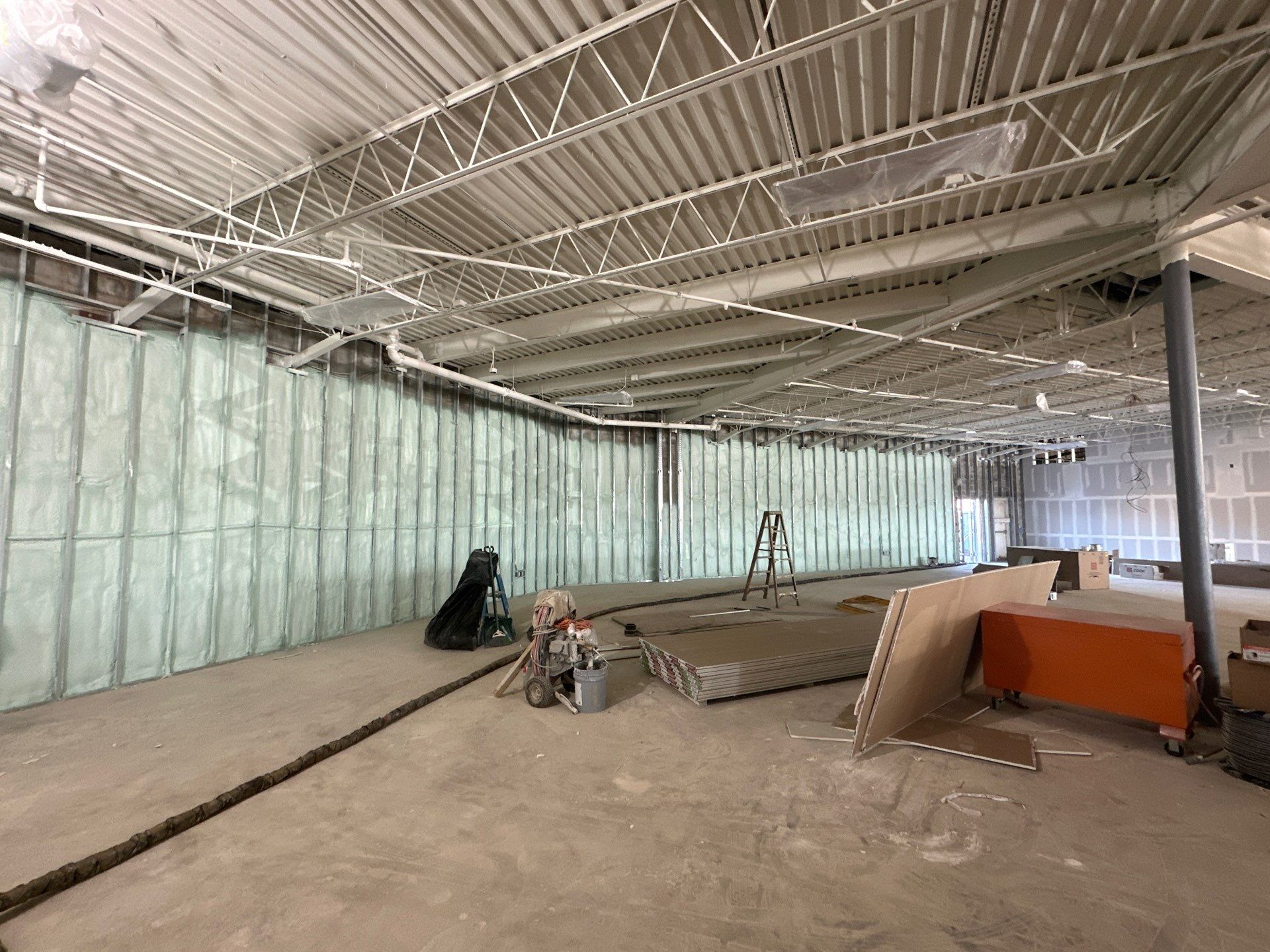 Commercial Building using Closed Cell Spray Foam by NYS Foam & Energy