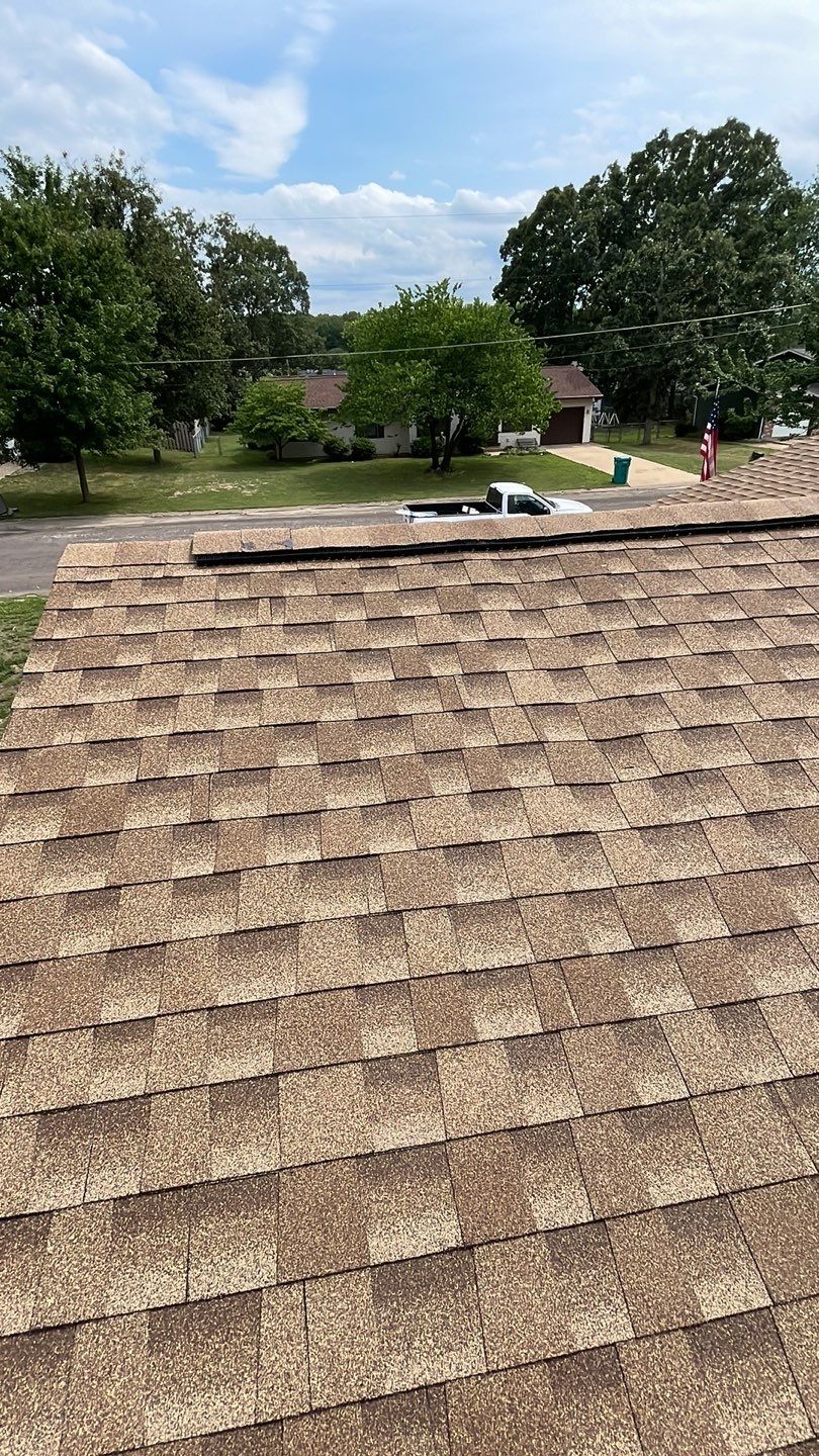 Residential Roofing Install - GAF Timberline HDZ Shingles - Color Shakewood  by Titan Commercial & Residential Roofing 