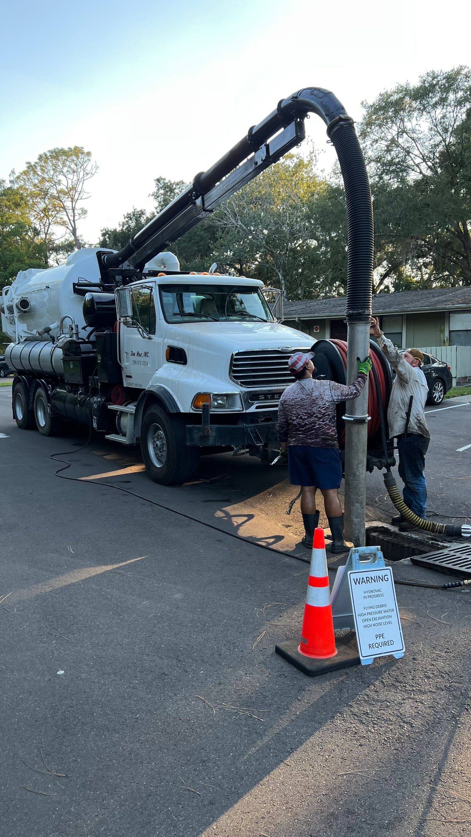 Apartment Complex Storm Water System Cleaning and Maintenance by APS Power & Water