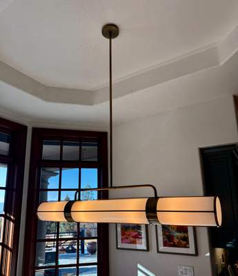 Chandelier Install
