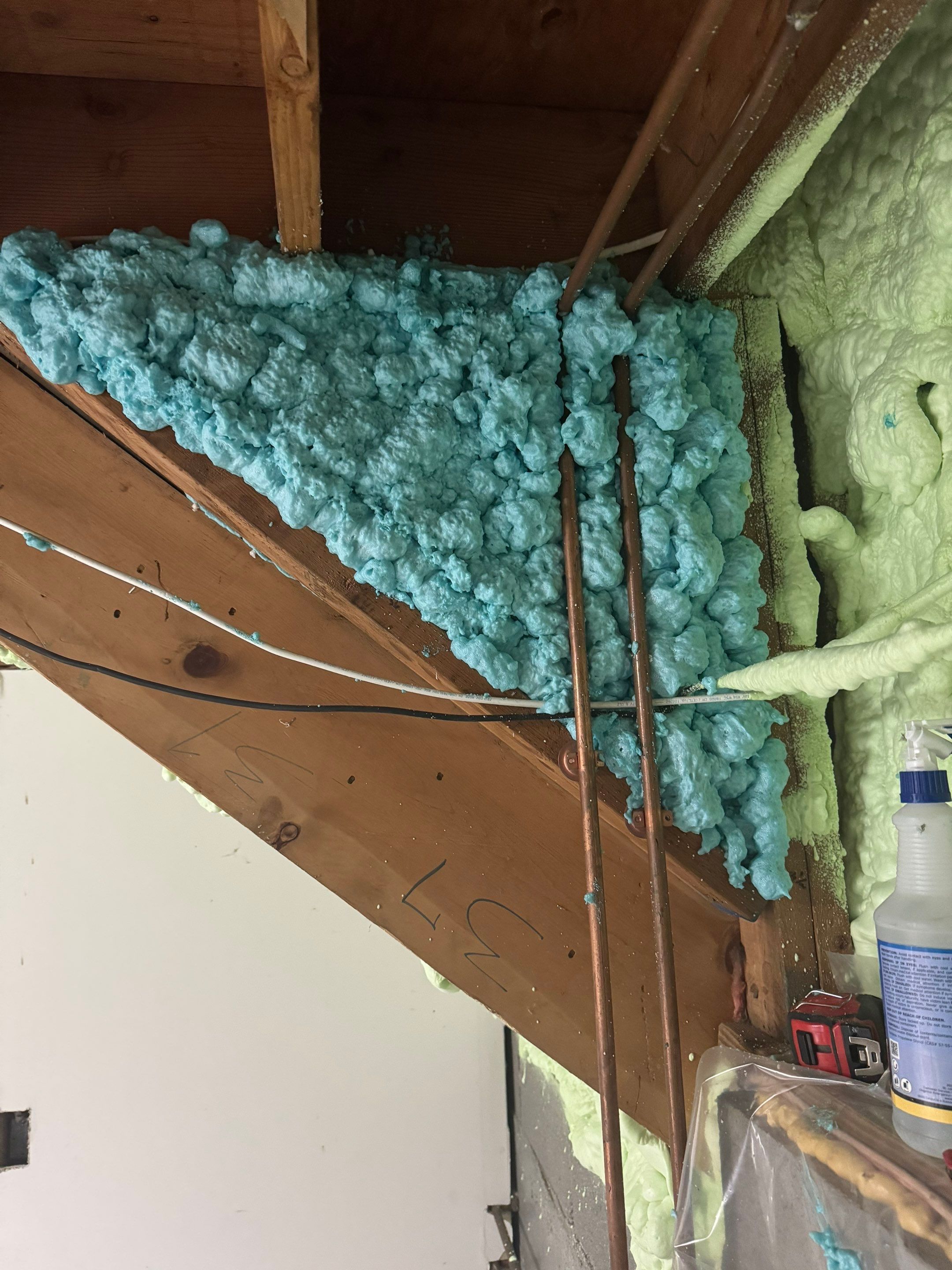 Project in South Salem by Healthy Home Energy & Consulting