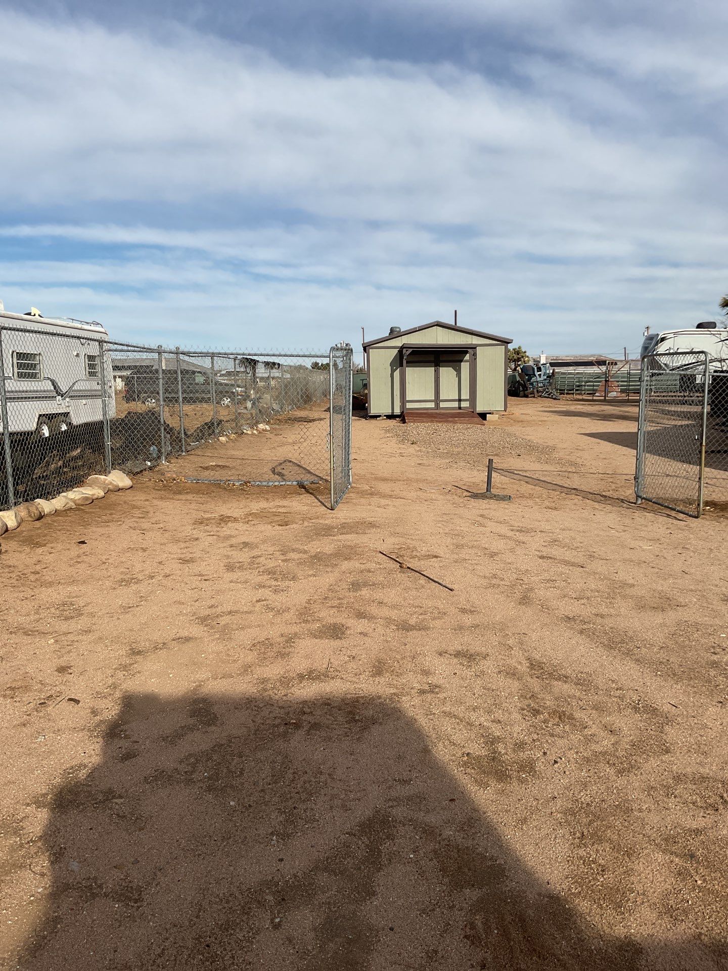 Replacement of old chain link fence by Fence Guys Inc. 
