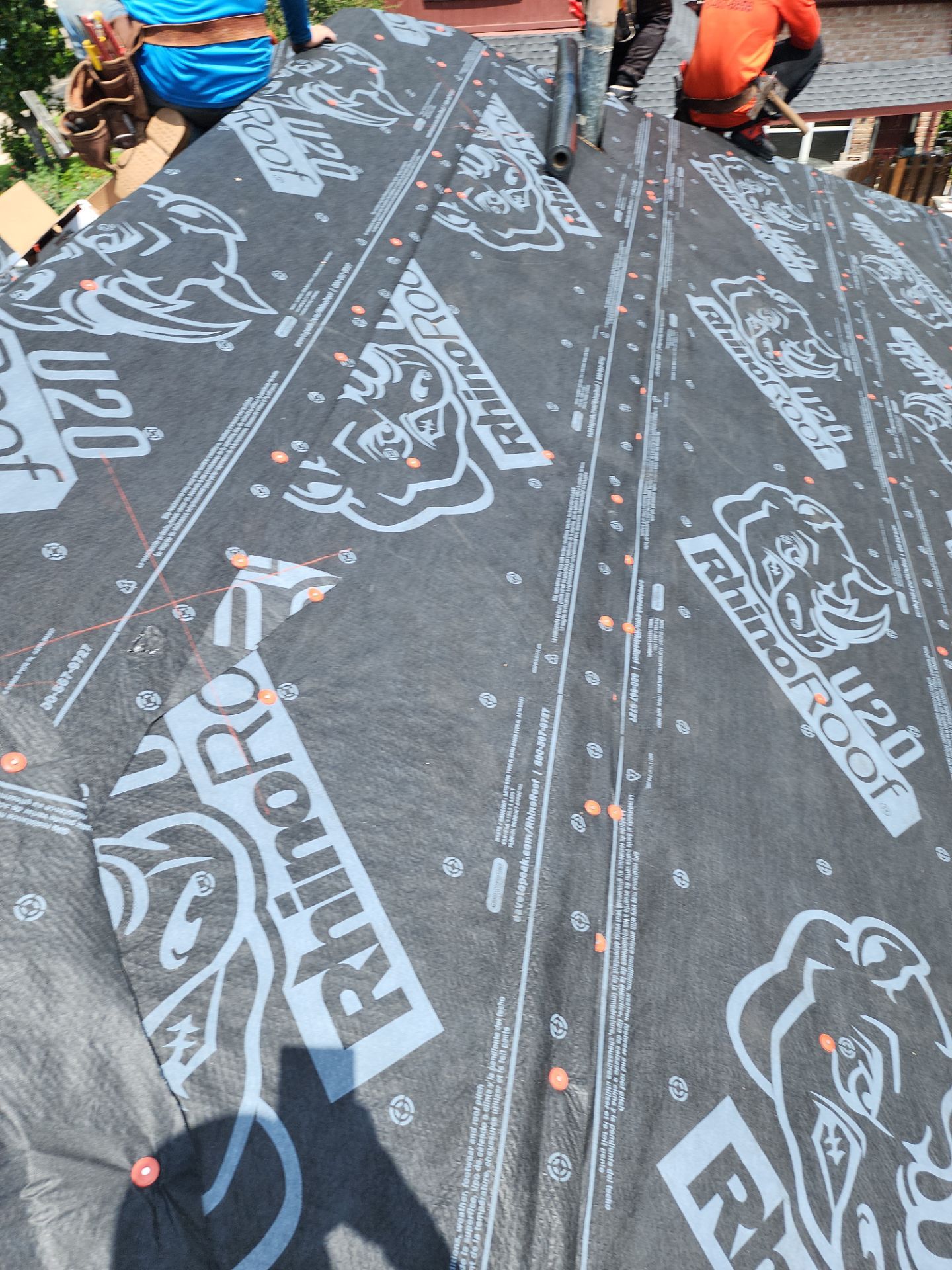 Residential Roofing Installation using Owen's Corning Duration (Lifetime) Shingles by Roof Repair Company