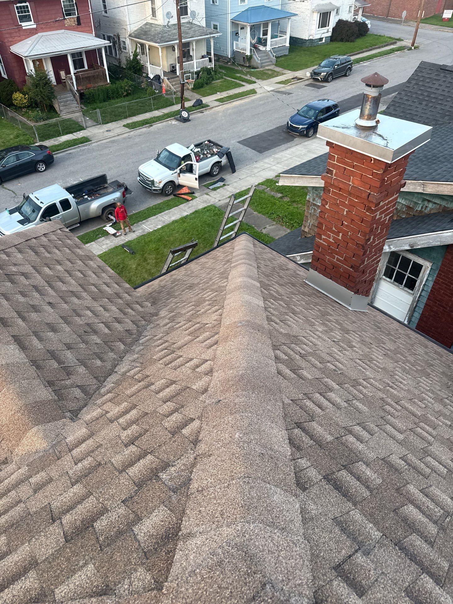 Residential Roofing Installation using GAF Timberline HDZ Shakewood by Rainstoppers Roofing