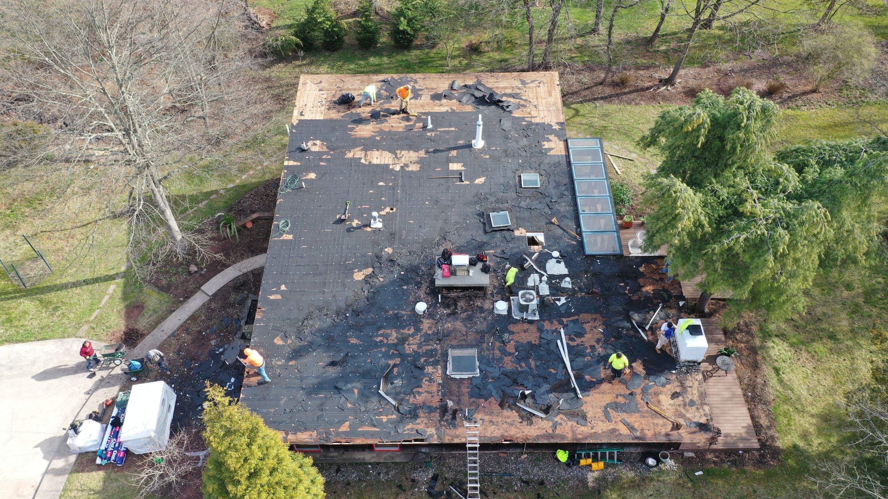 TPO Commercial Roofing Installation / Summerset NJ by All Site Roofing
