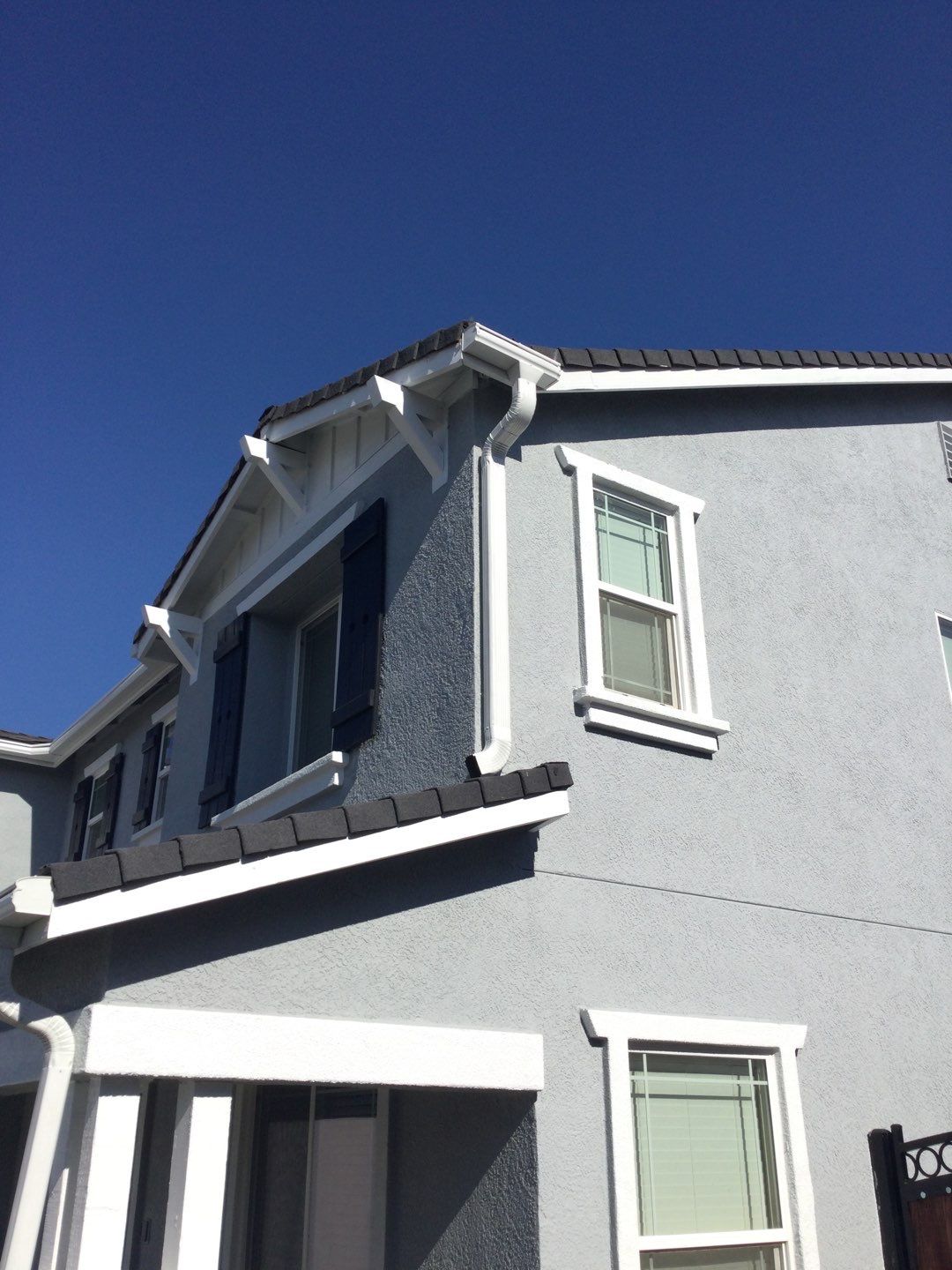 Gutter Installation using Englert LeafGuard Gutters by Byers Enterprises 