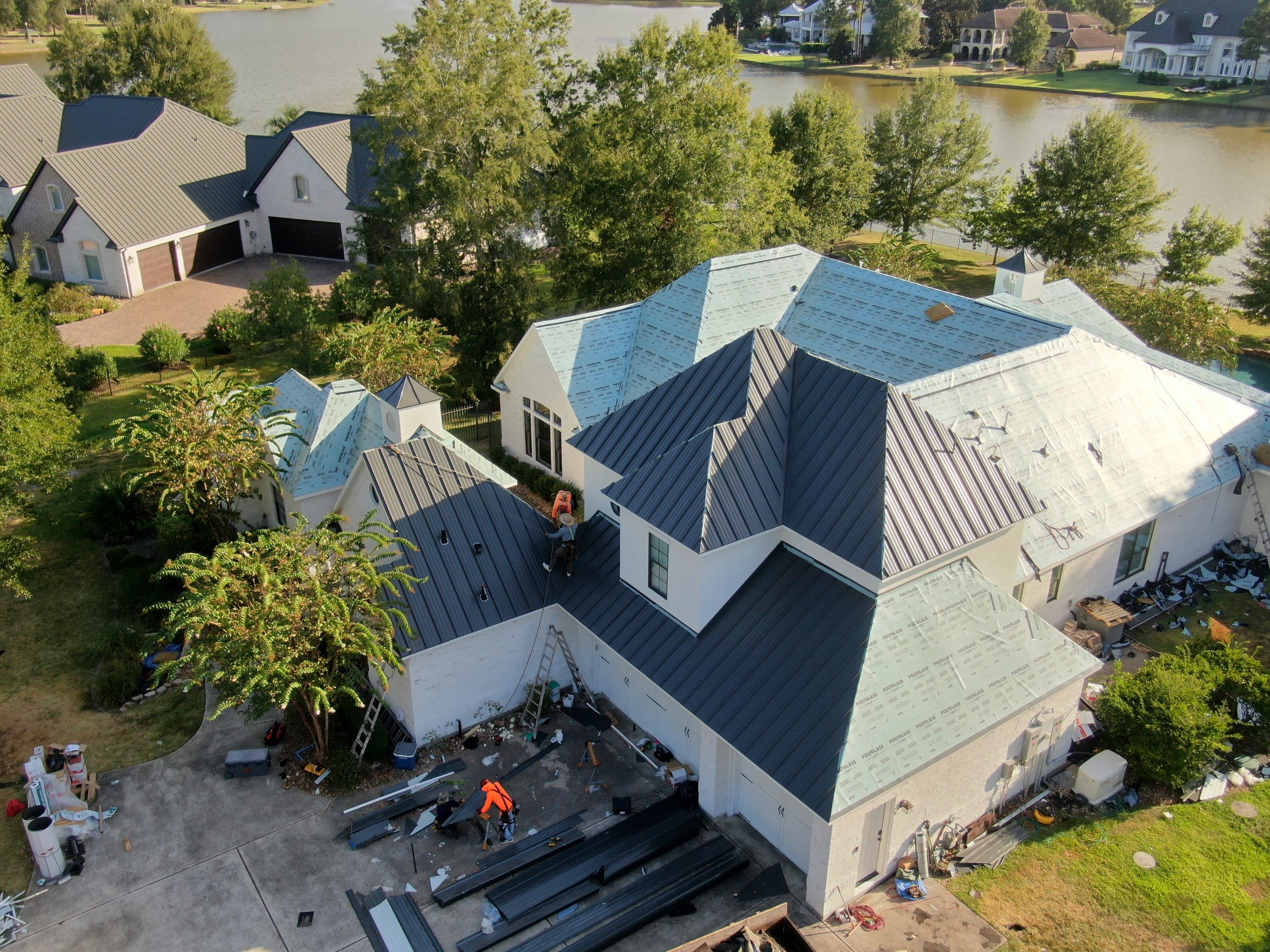 Standing Seam Project - Spring, TX by Hartland Roofing & Construction