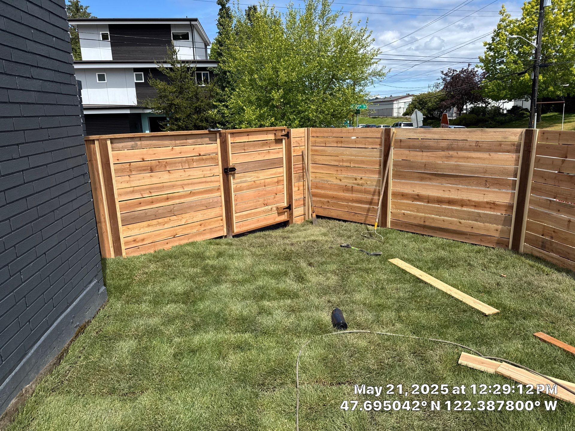 Retaining Wall & Fence Installation  by Jireh Asphalt & Concrete Inc 