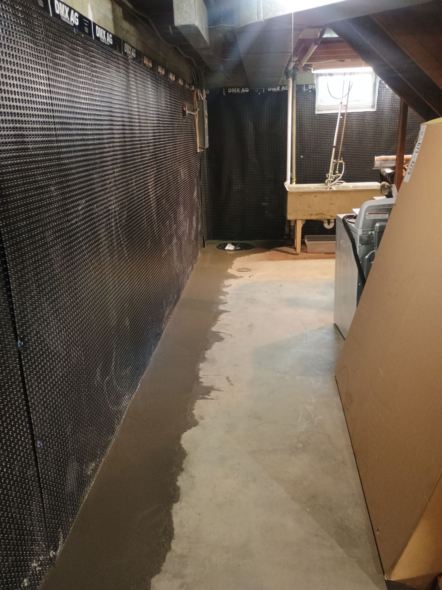 Interior Drain Tile & Wall Drainage in Southwest Minneapolis by Waterproofing Northeast