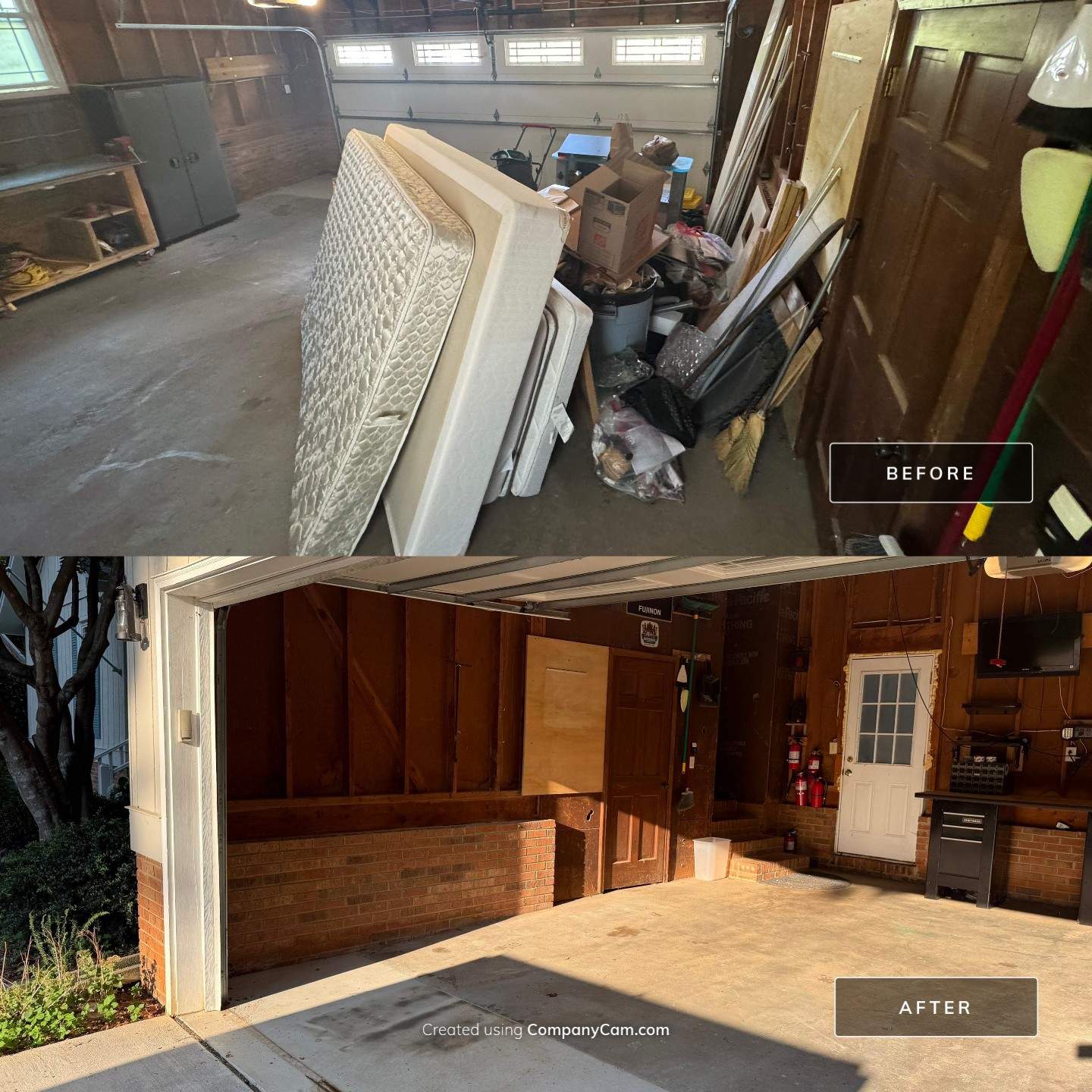 Project in Matthews by Badger Hauling