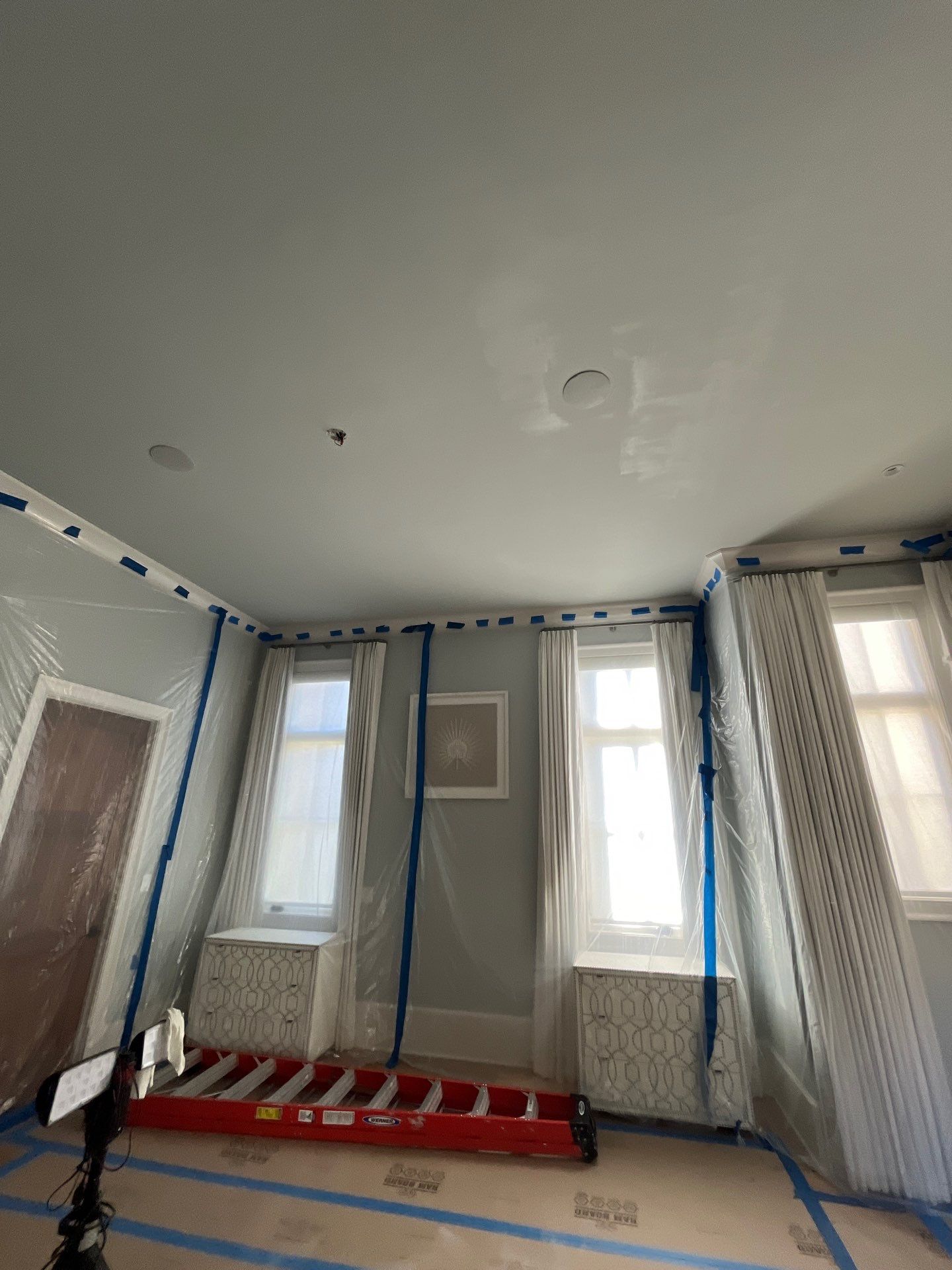 Interior Ceiling Repair – Bedroom Humidity Damage by Atlanta's Paint Doctor