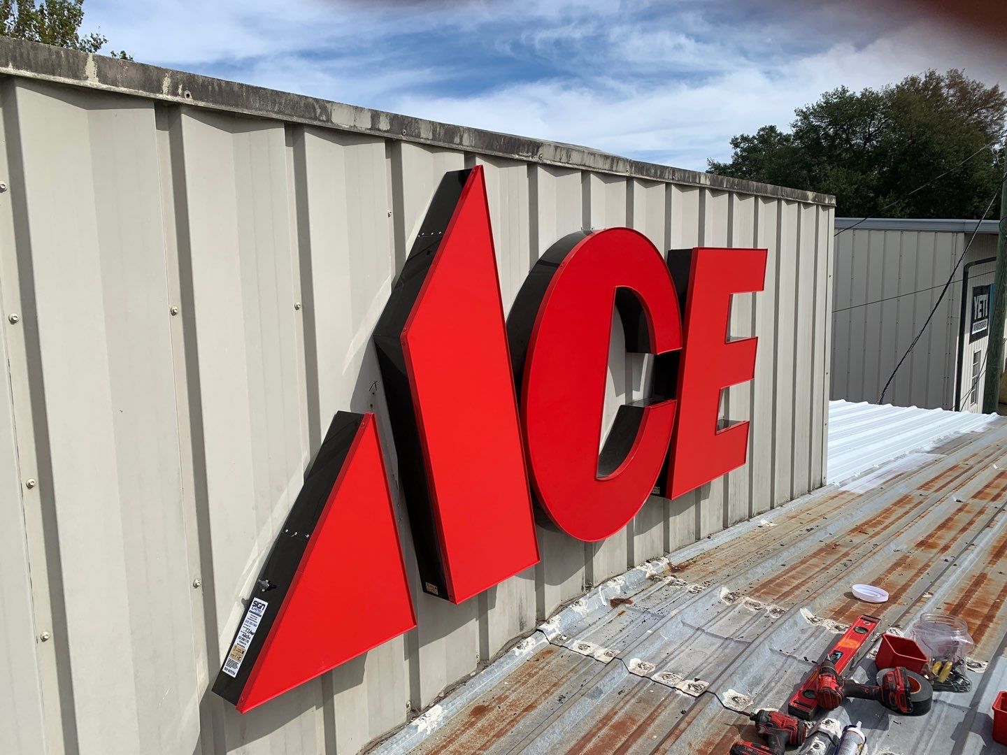 Channel Letters for Sorrento Carter's Ace Hardware by SignCrafters