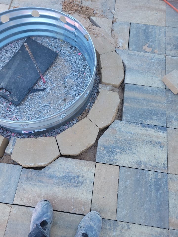 Outdoor kitchen by Clays Services Inc
