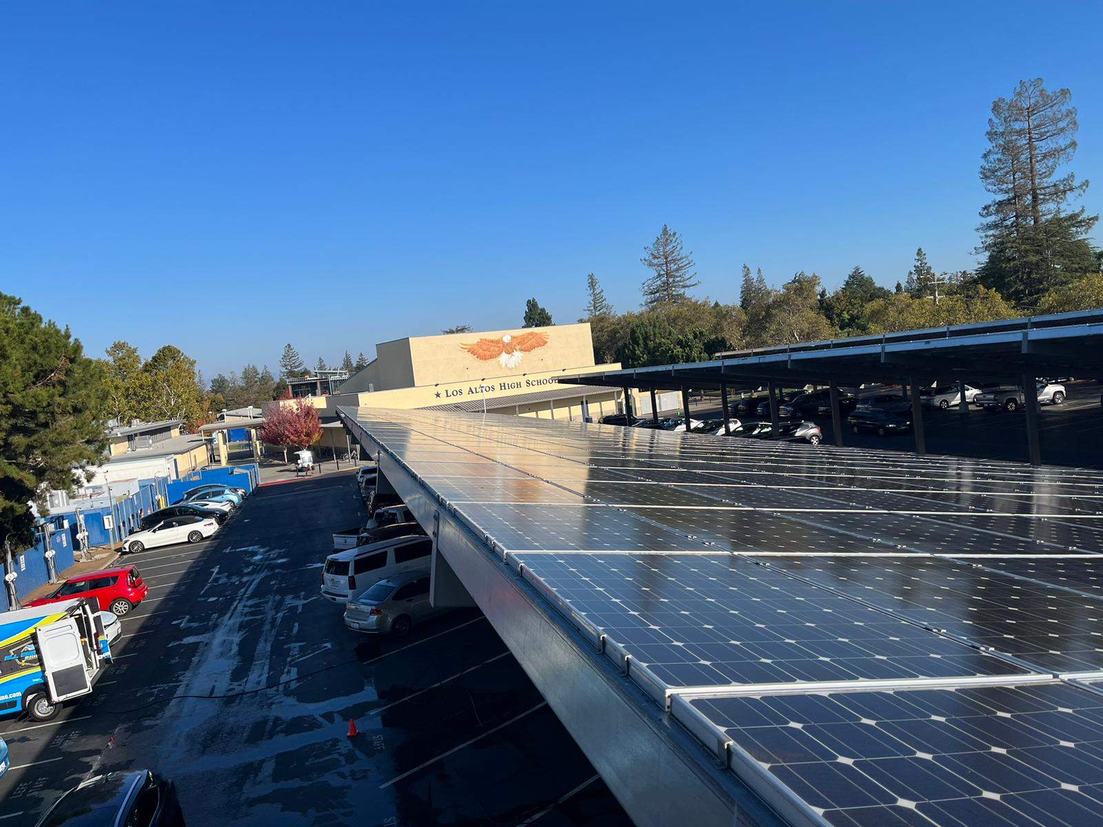 Los Alots Commercial Solar Panel Cleaning by All One Solar Shine