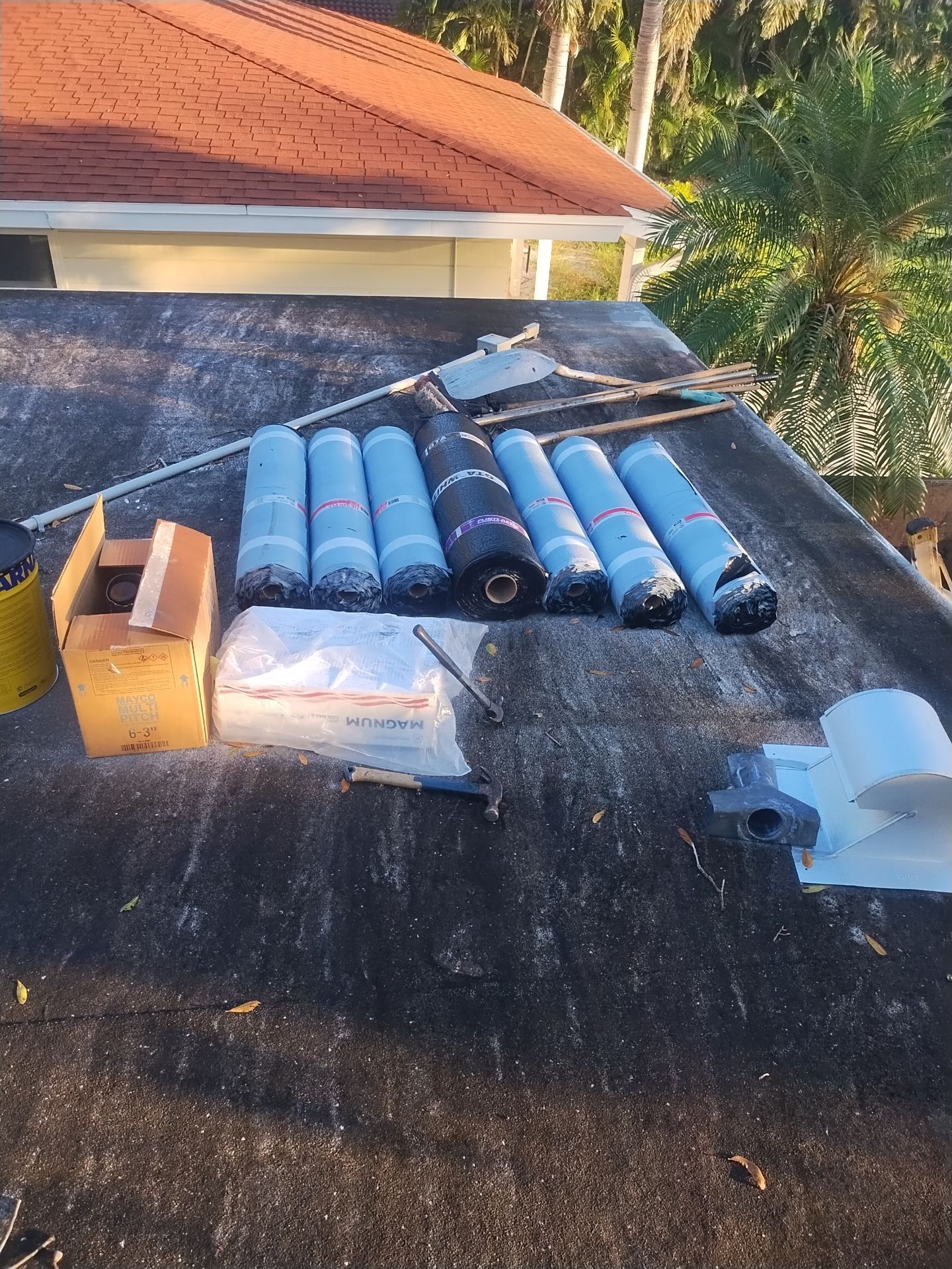 Project in St. Petersburg 33703 by Mitchell Roofing Company LLC 