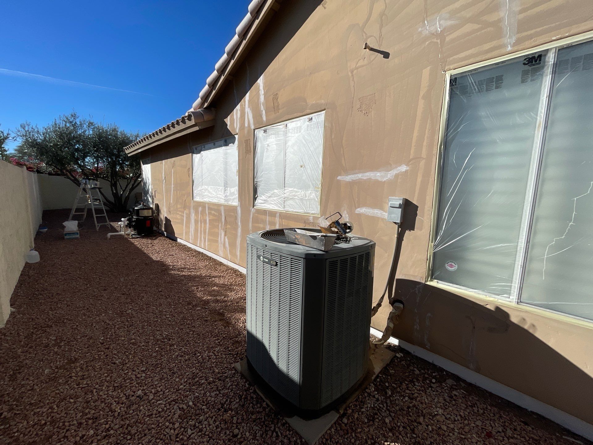 Gazzo - A Beautiful Home Exterior Transformation in Scottsdale, AZ with C&M Primer and Sherwin Williams Paints by Double G Painting Contractors, LLC