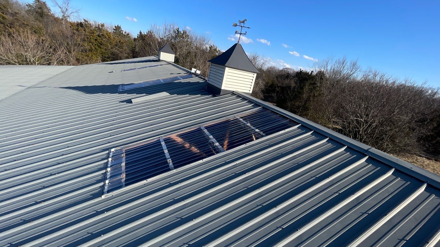 Metal Barn - Skylights Replacement  by Titan Commercial & Residential Roofing 