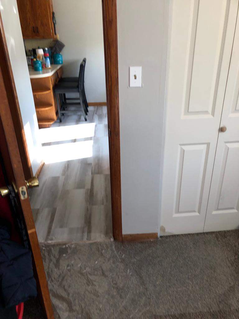 Interior Damage using pictures  by storm restoration services inc