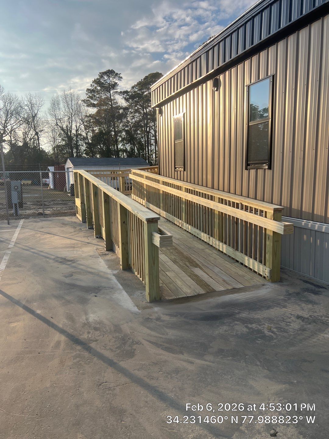 DMV ADA Accessibility Ramp Construction | Leland NC by RGR Construction and Roofing, LLC