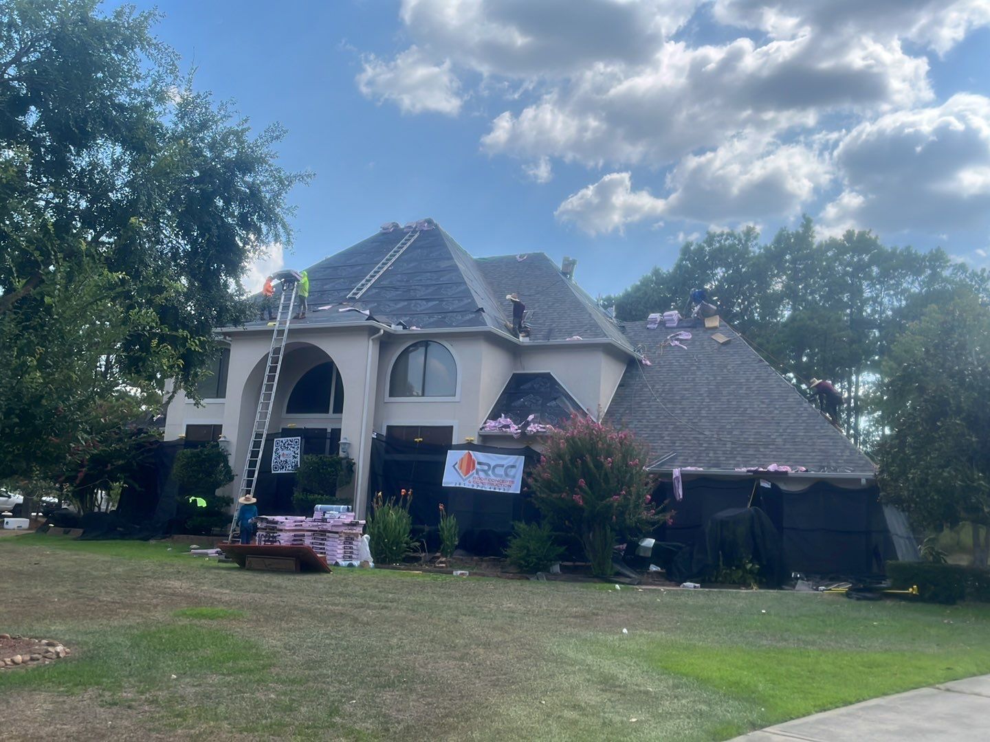 Residential Roofing Installation using Owen's Corning by Roof Concepts Construction
