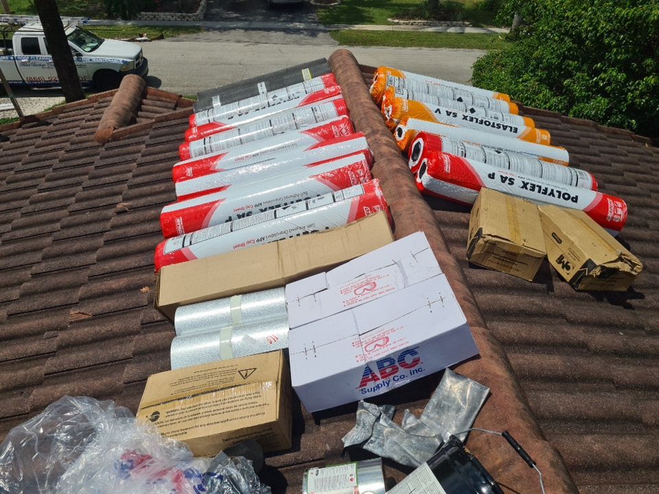 Residential Roofing Installation using 1" Nail strip metal roof by BLUES BROTHERS ROOFING