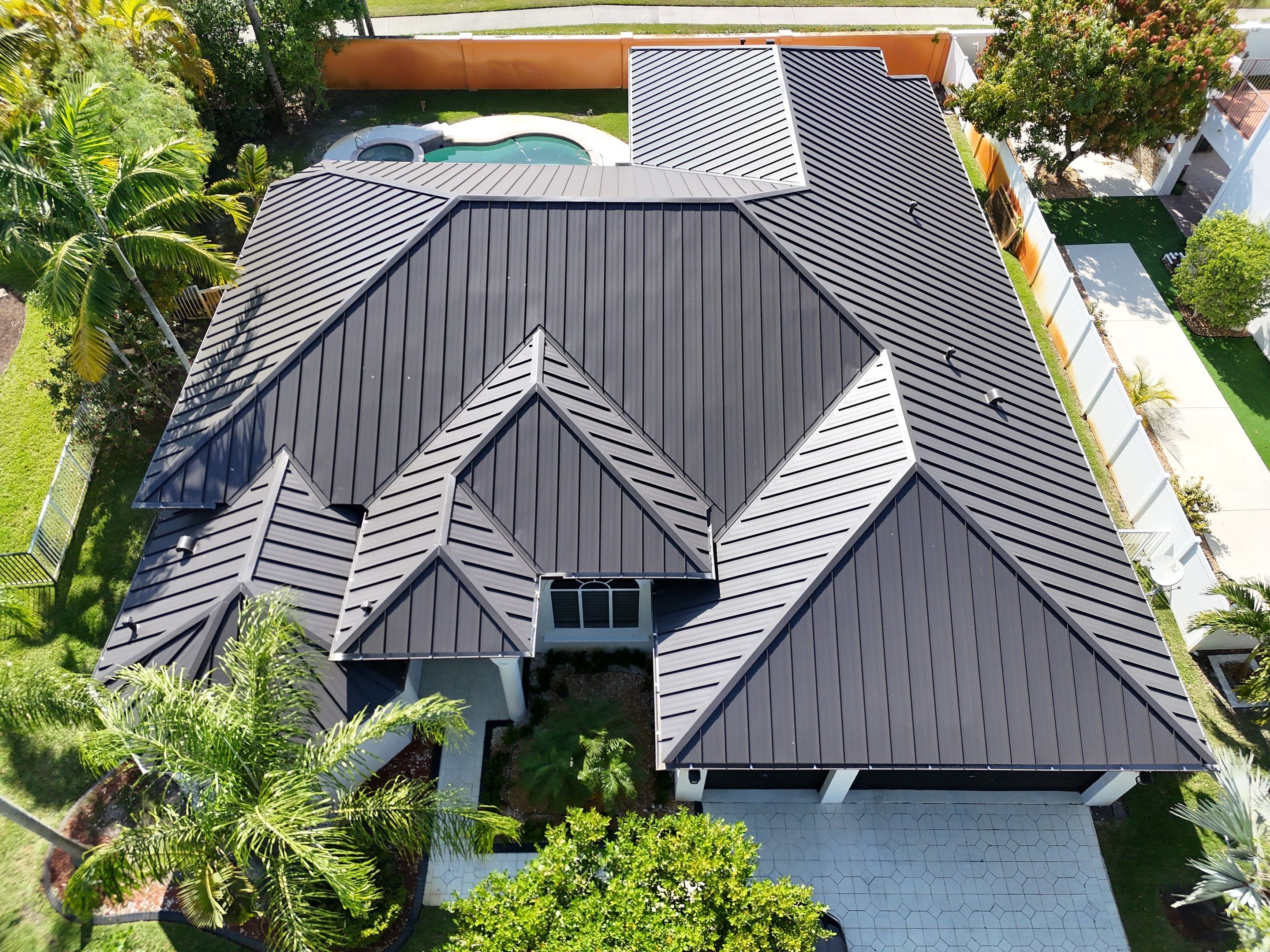 Standing Seam Metal Roof Installation – Pembroke Pines, FL by ASP SuperHome