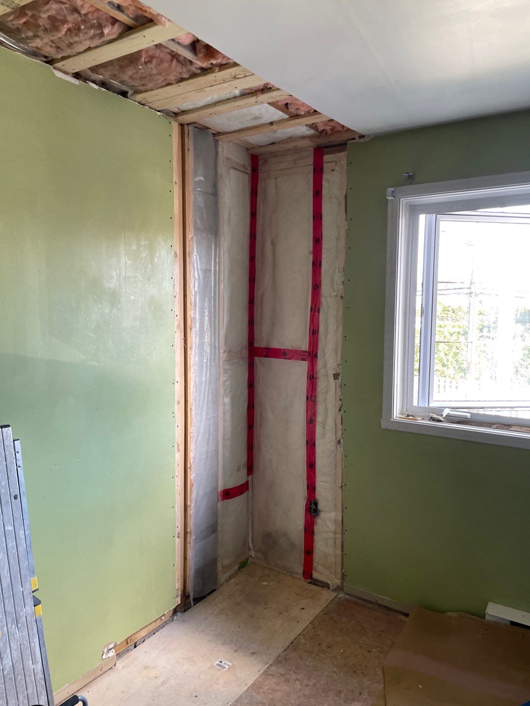 Water damage caused structural work by Eco-Nature Construction Inc.