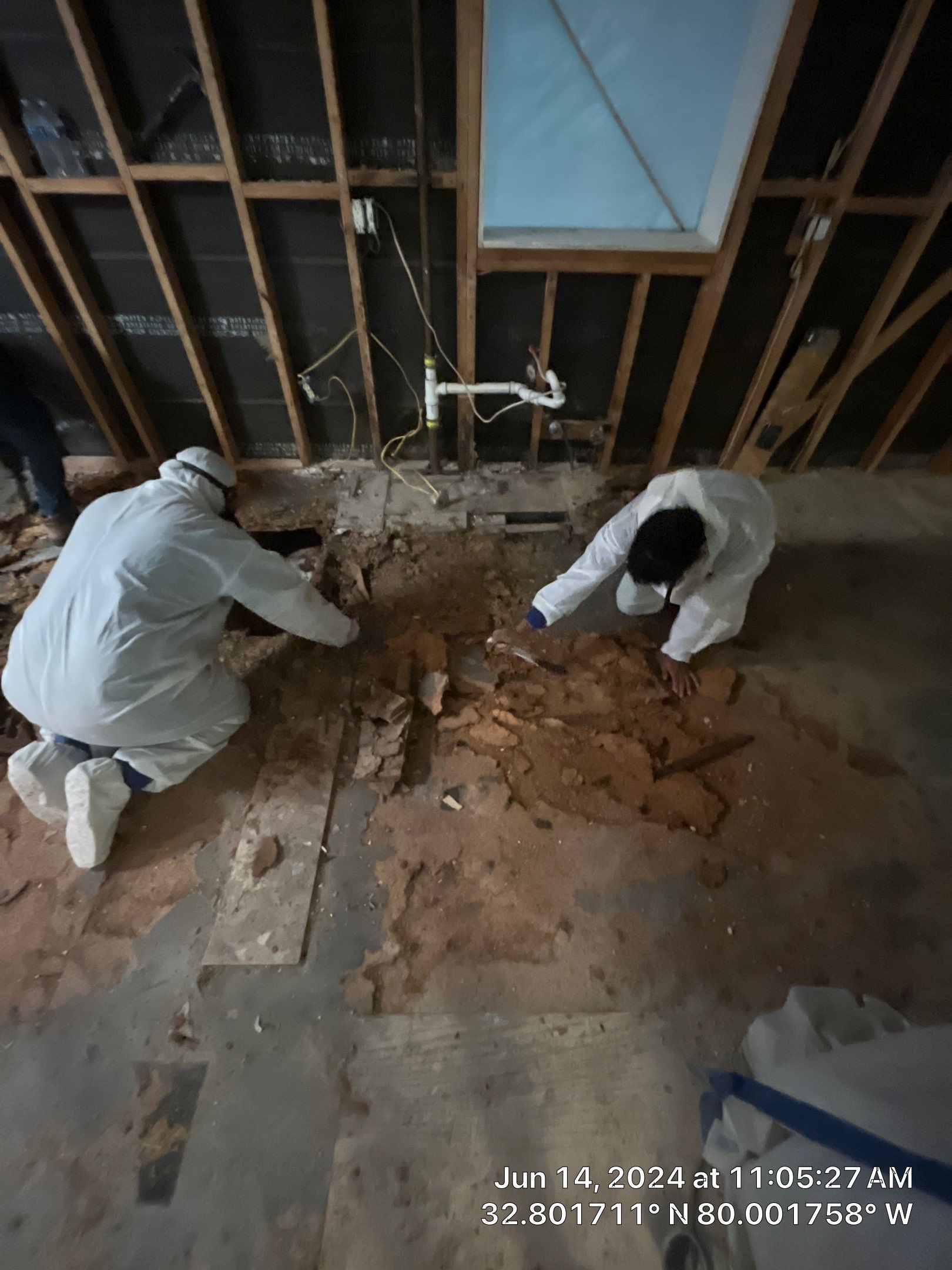 Mold Remediation, Friable Abatement, Non ACM Demo and Crawlspace by EAS Environmental, LLC.