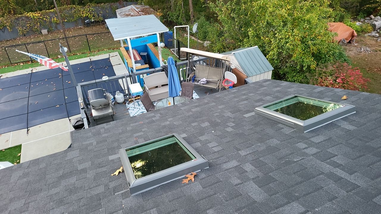 Residential Roofing Installation using Owens Corning TruDefinition Duration Onyx Black by A Plus Exterior