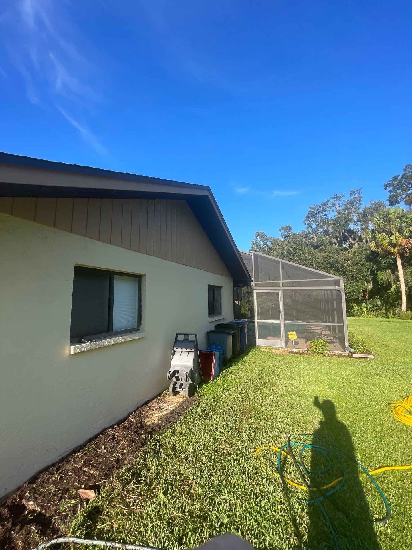 Bronze Soffit and Fascia in Sarasota FL by Gutter Professors