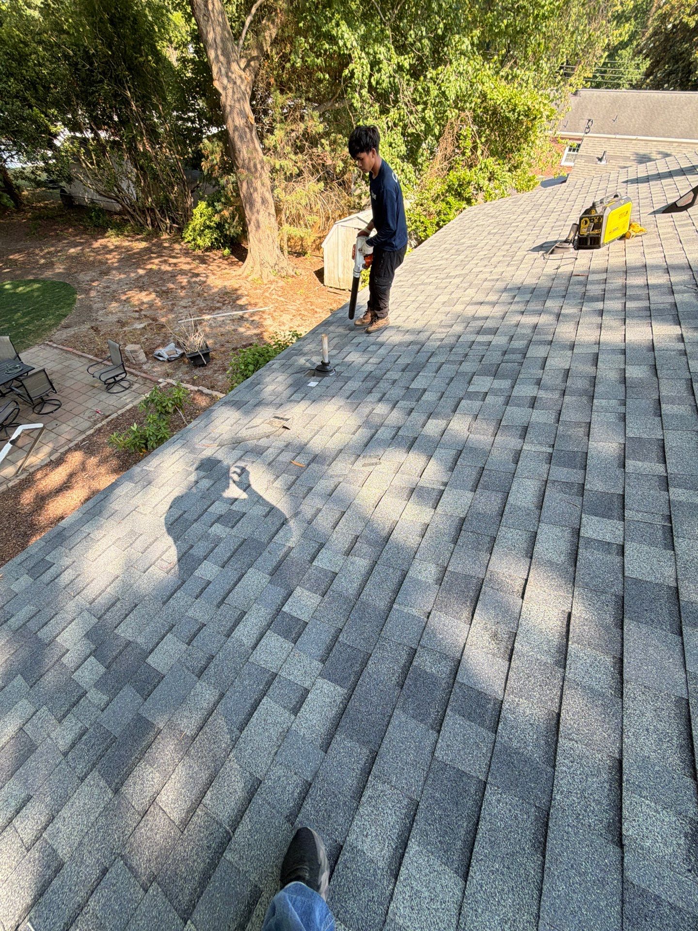Asphalt Shingle Roof Replacement for Williamsburg Residential Property by Cade Construction