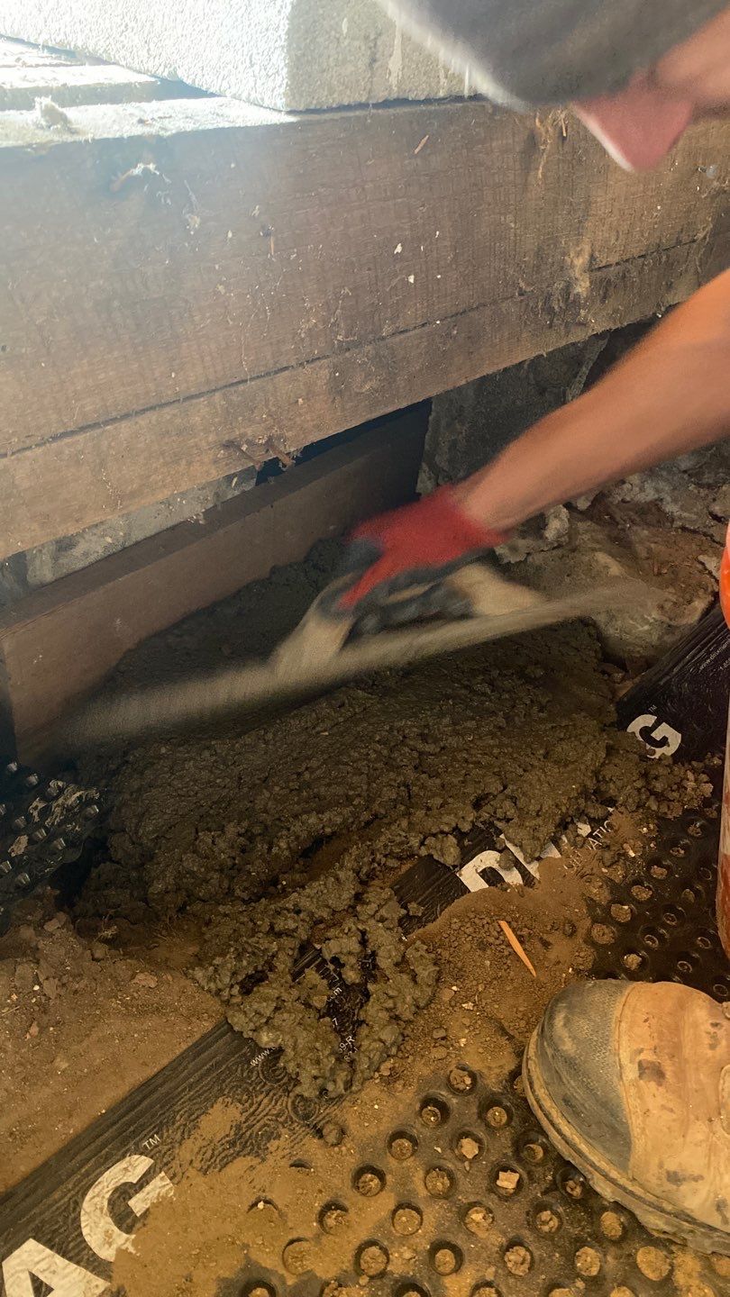 Another Tough Crawlspace Waterproofing Project by Toledo Basement Repair