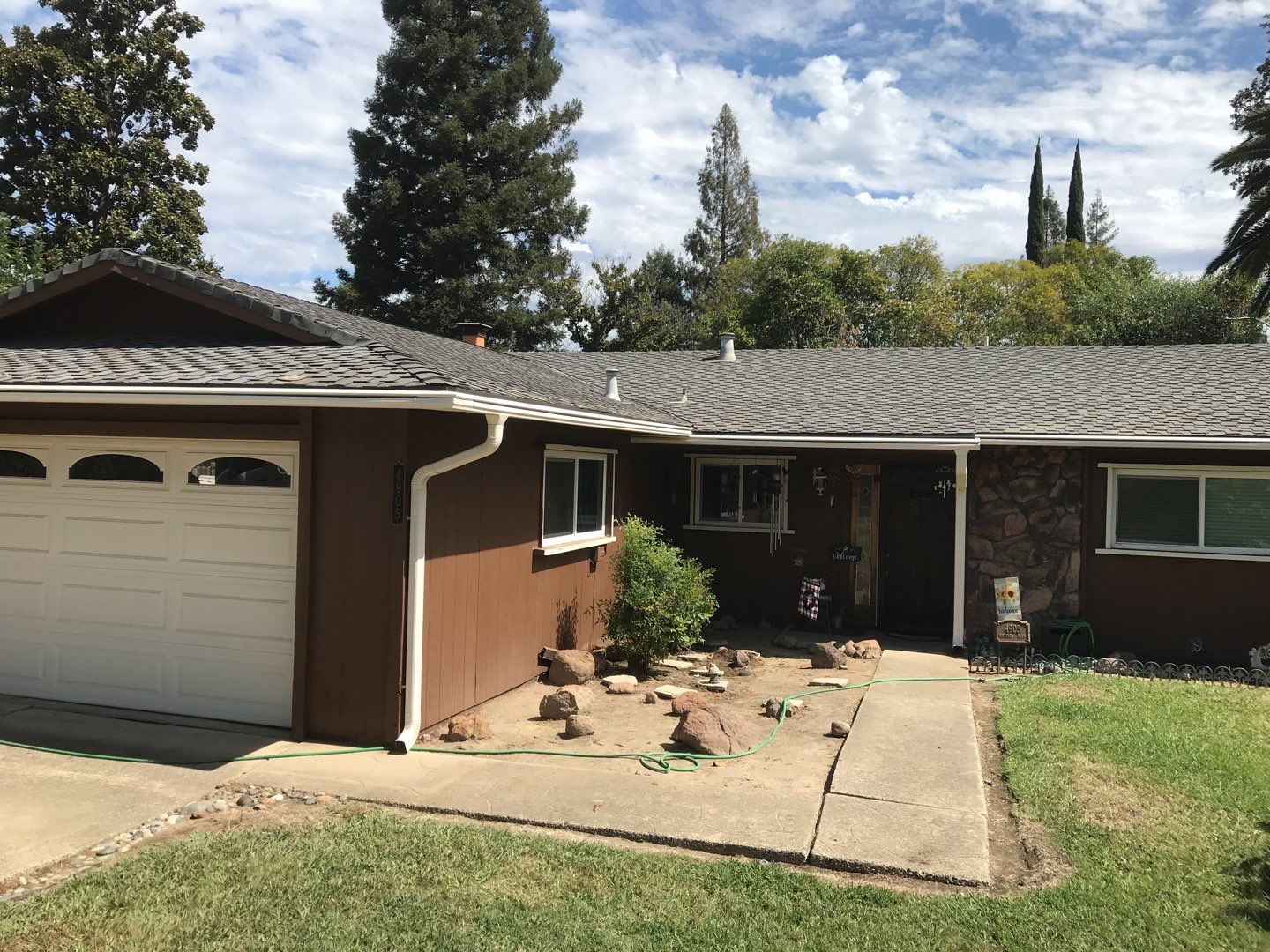 Gutter Installation using Englert LeafGuard Gutters by Byers Enterprises 