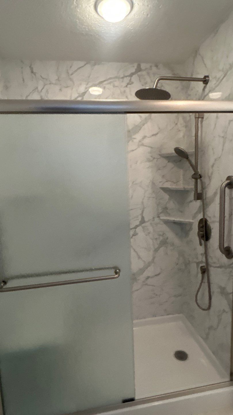 Walk-in Tub to Shower by BathPlanet SW Virginia