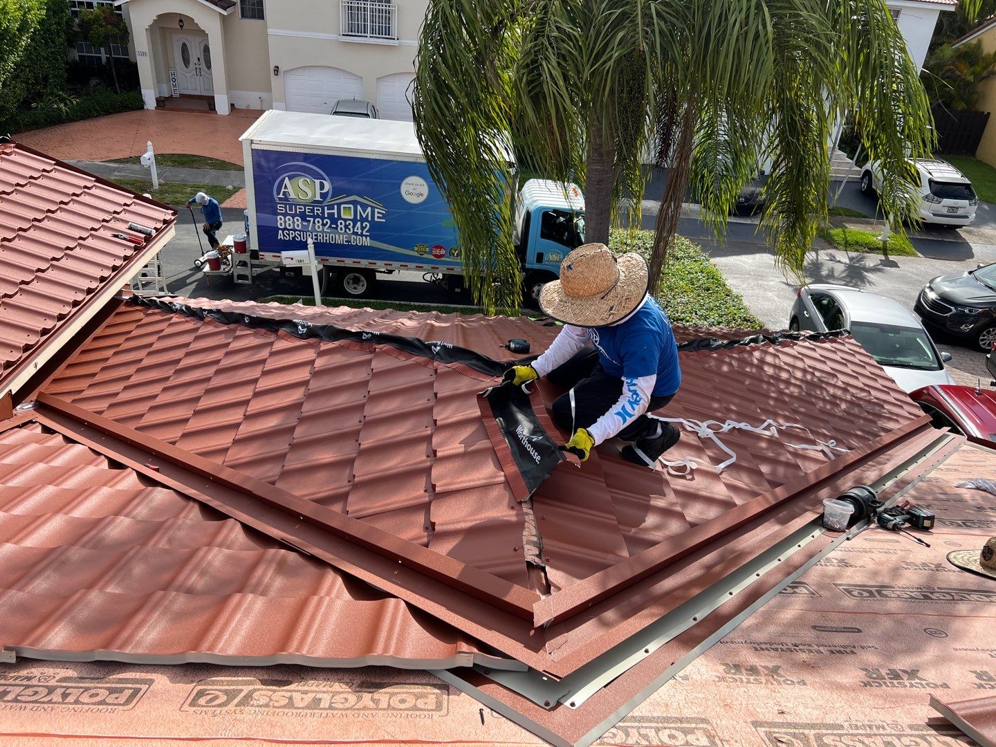 Metal Tile Roof using Worthouse by ASP SuperHome