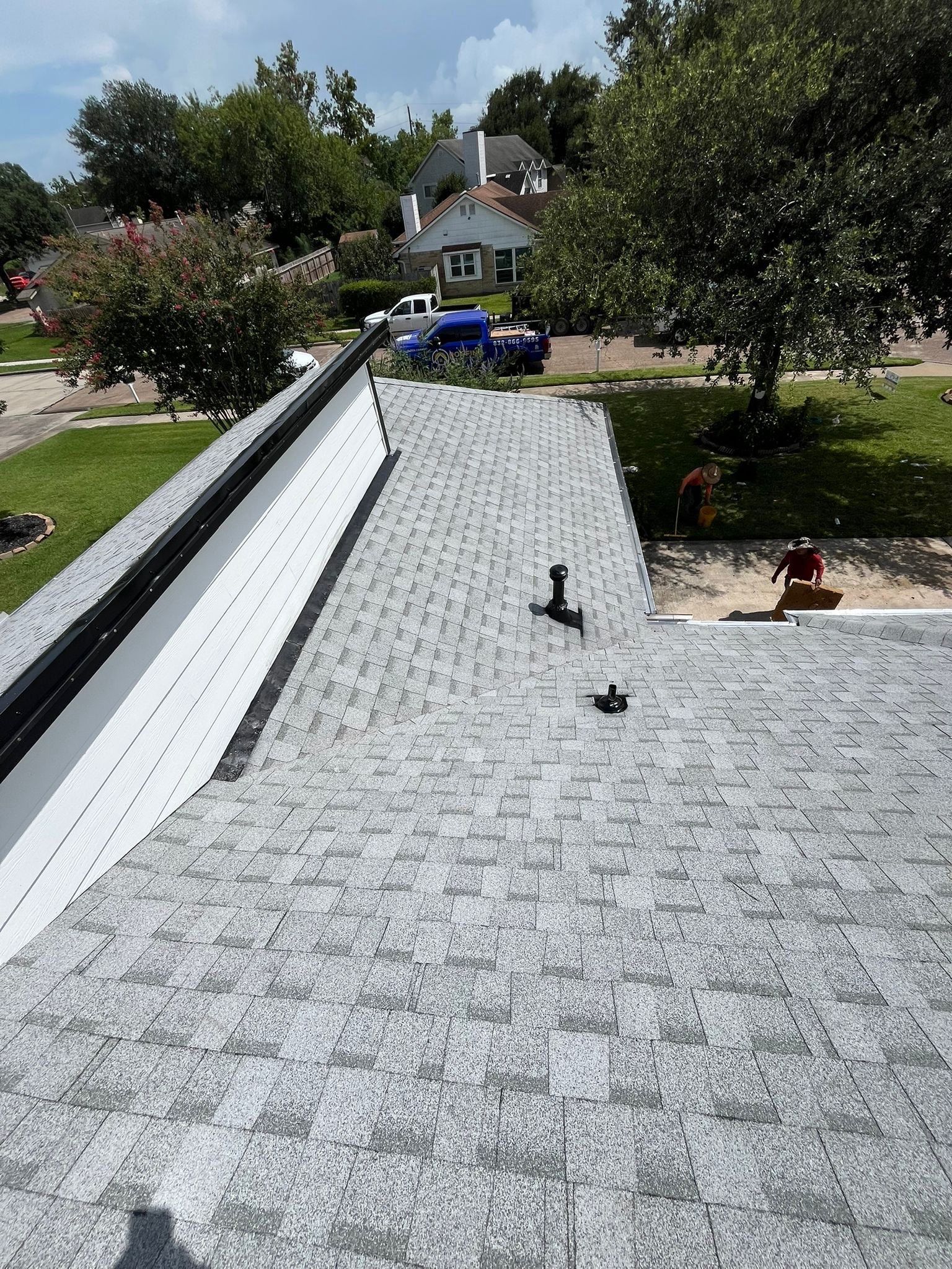Project in Houston by Roofing Technologies Unlimited