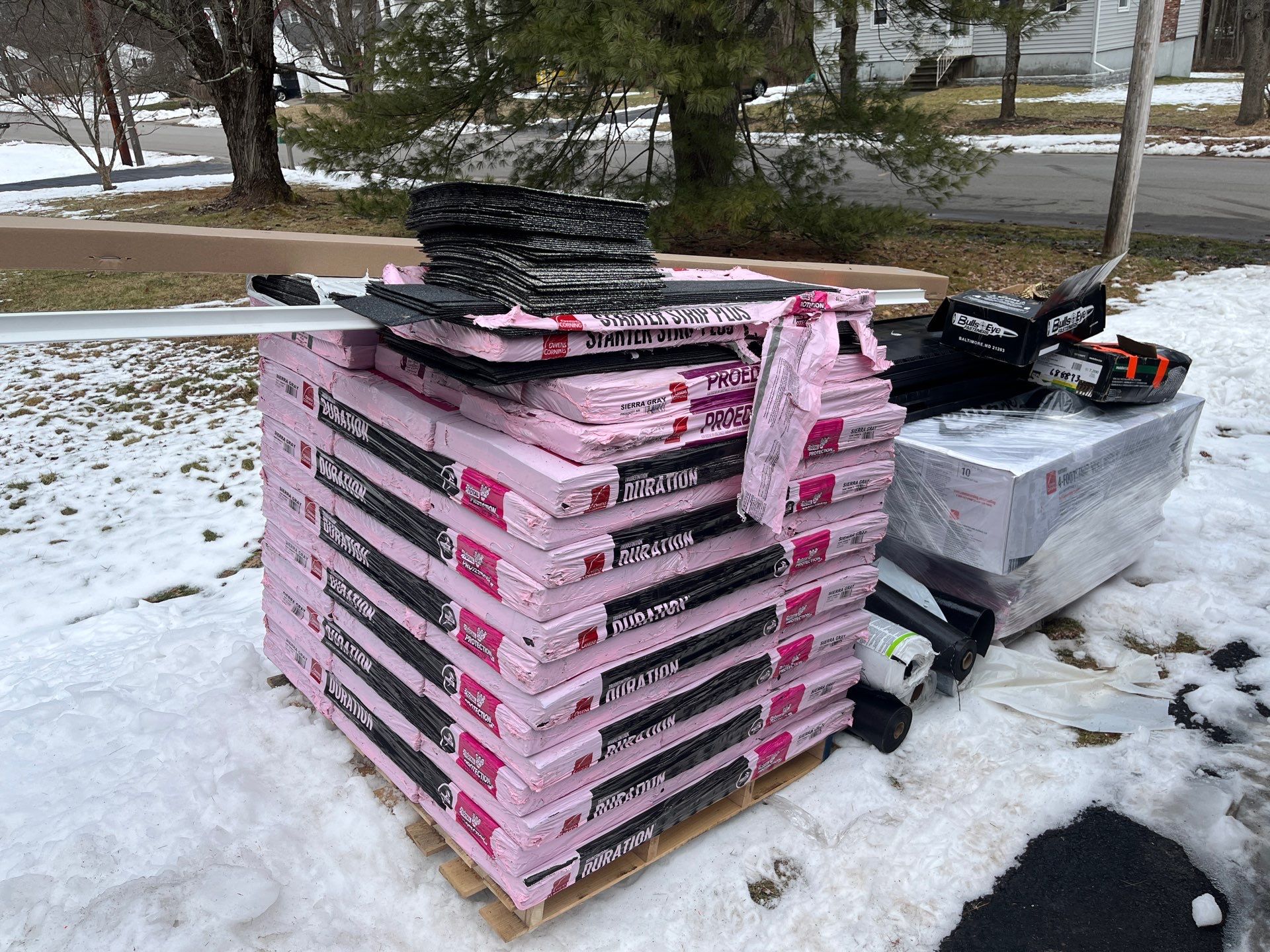 New Roof in Exeter New Hampshire by Tall pine roofing