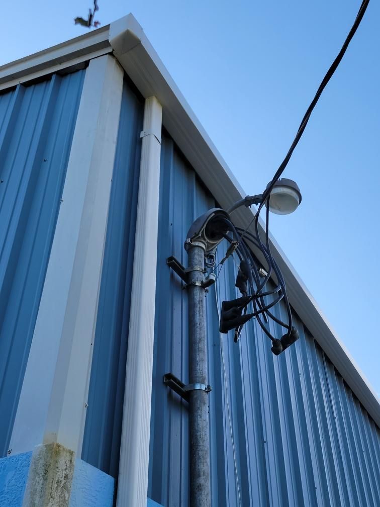 Commercial Gutter Installation in Fort Myers FL by Gutter Professor by Gutter Professors