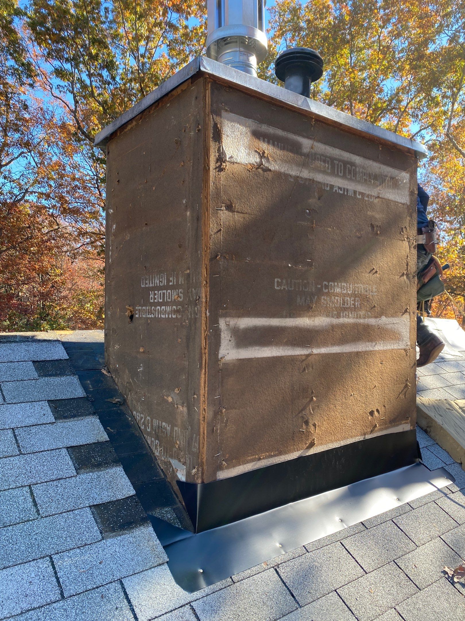 Roof Repairs/Chimney Siding  by Pro Performance Roofing