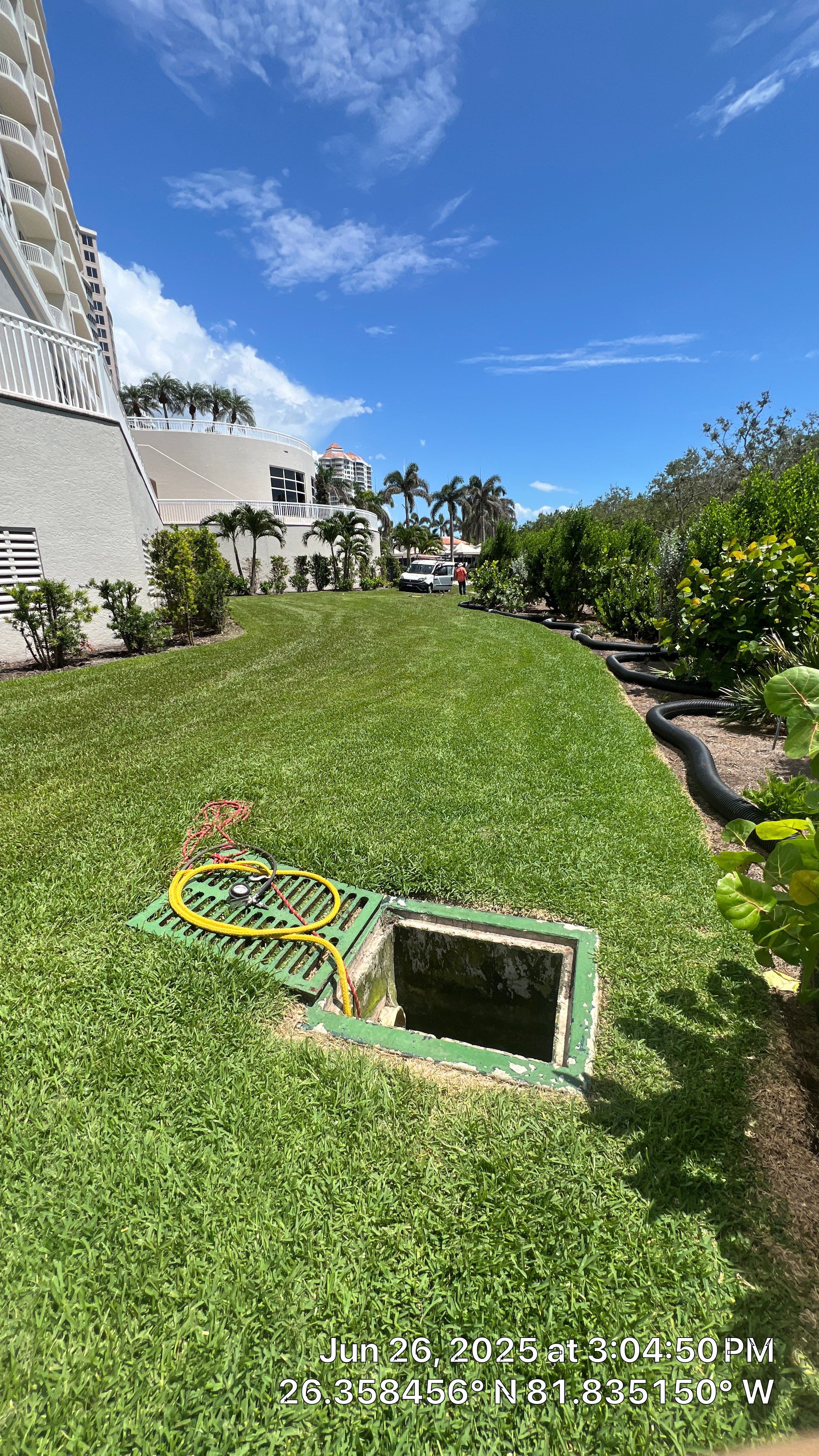 Bonita Bay Condo Stormwater Maintenance with PRS by Don Mar, Inc. Storm Water Solutions