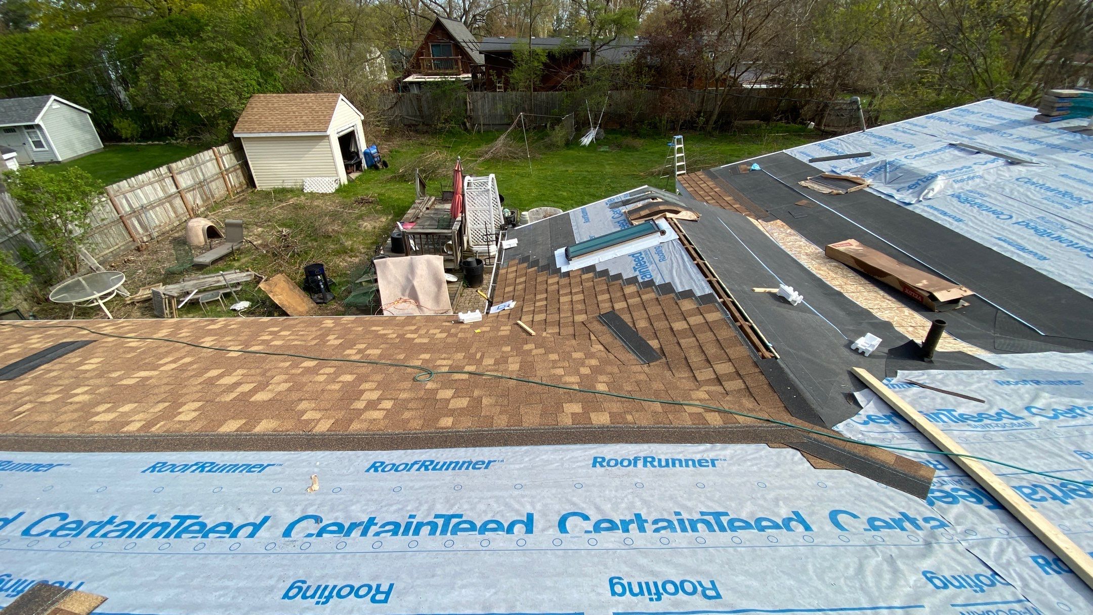 Roof Replacement using CertainTeed Landmark by 180 Contractors