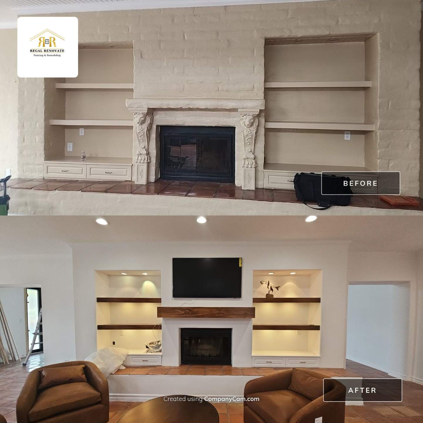 Residential Interior Painting and Renovations by Regal Renovate