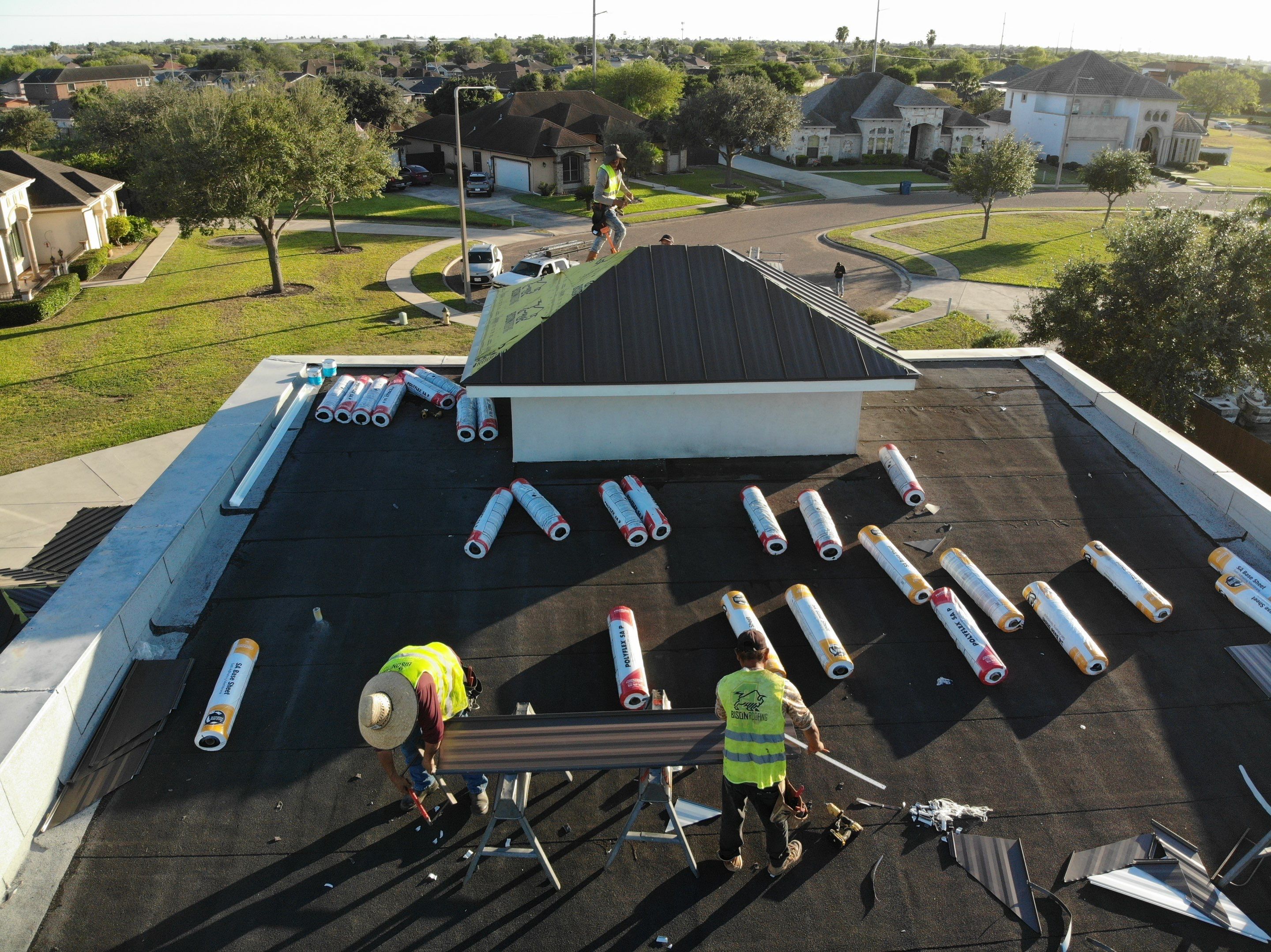 Standing Seam Roof by Bison Roofing  
