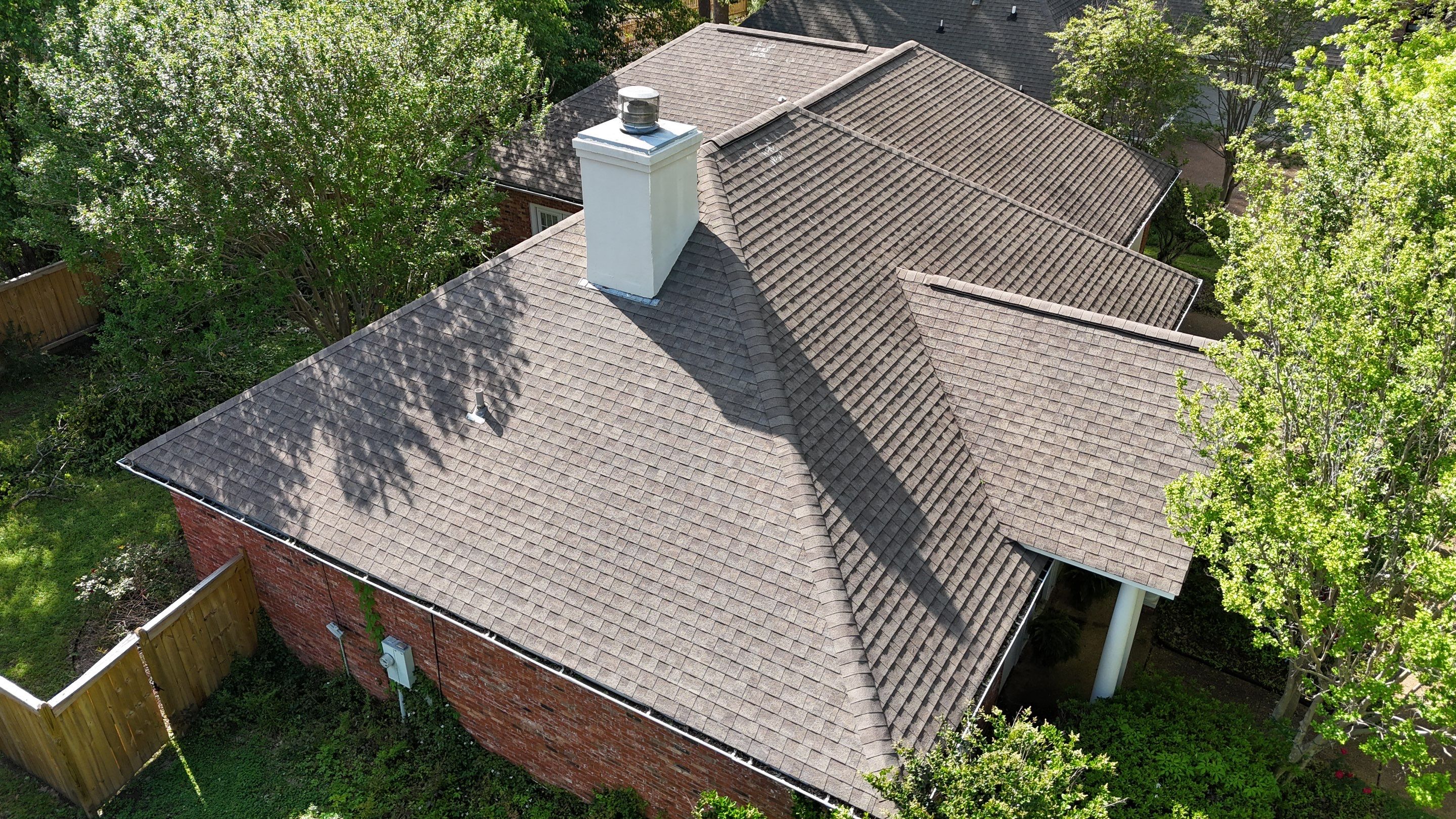 GAF 50-Year Weathered Wood  by Roberson Construction LLC